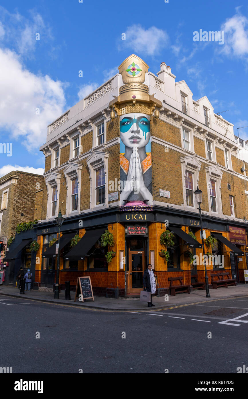Portobello Market, Notting Hill, London Stock Photo Alamy