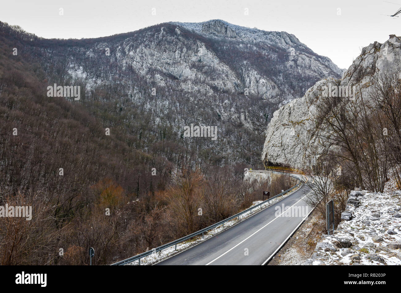 gate of Homolje mountains east serbia Stock Photo