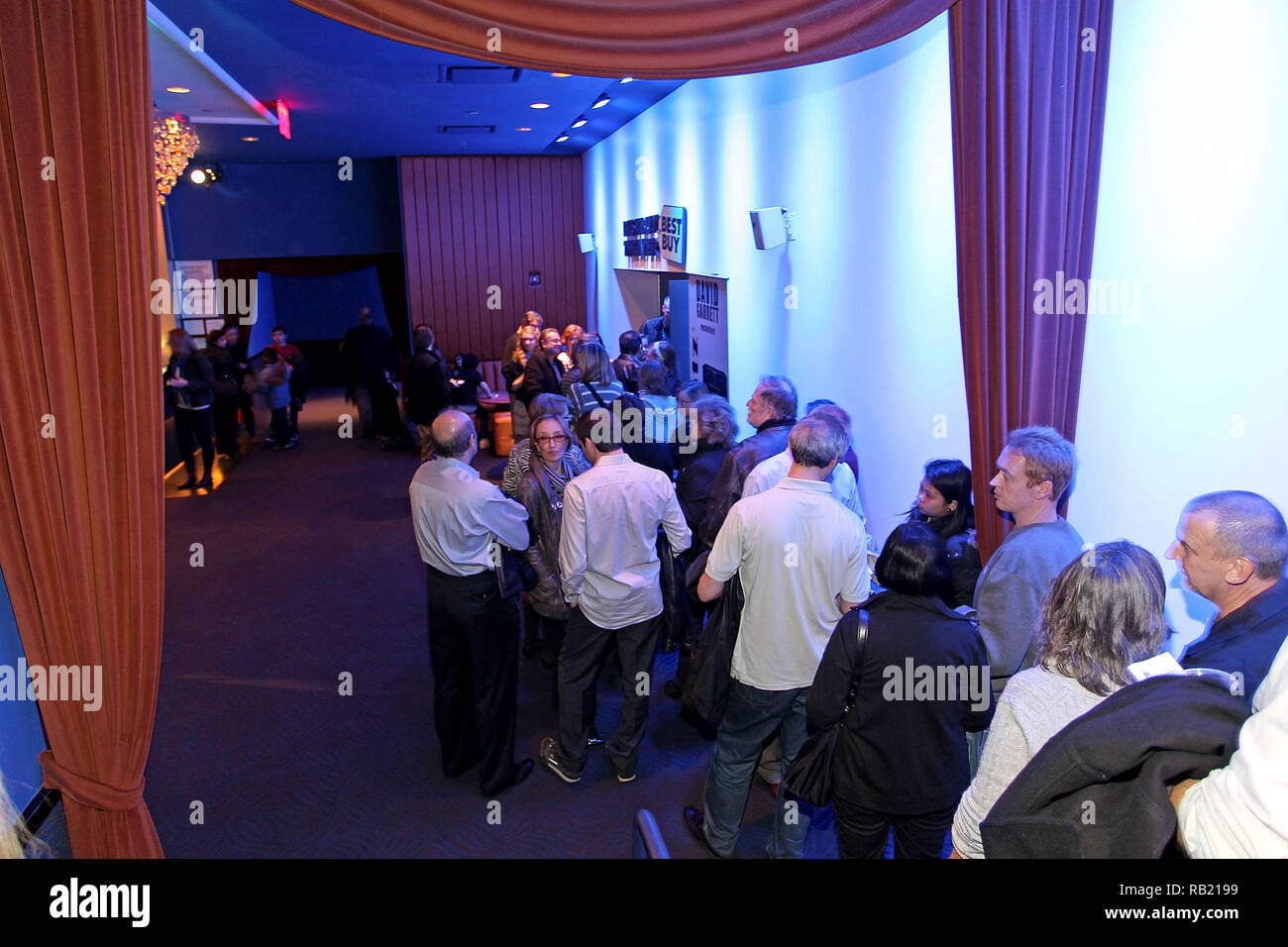 New York, USA. 18 Feb, 2011. Atmosphere at the David Garrett Concert Presented by Marantz at Best Buy Theater in New York, USA. Credit: Steve Mack/S.D. Mack Pictures/Alamy Stock Photo