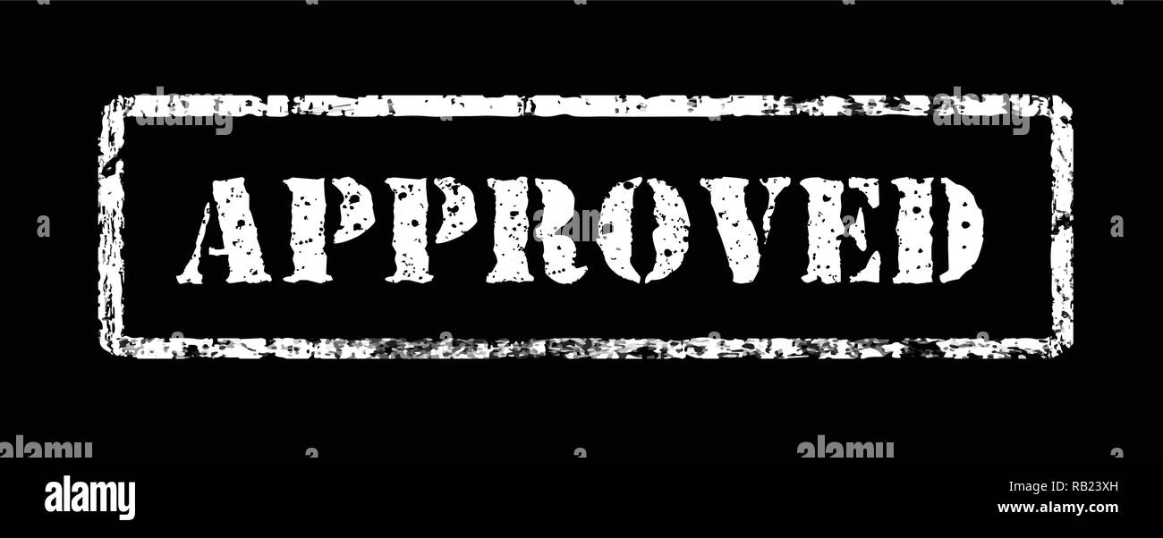 Approve approval approved stamp hi-res stock photography and images - Alamy