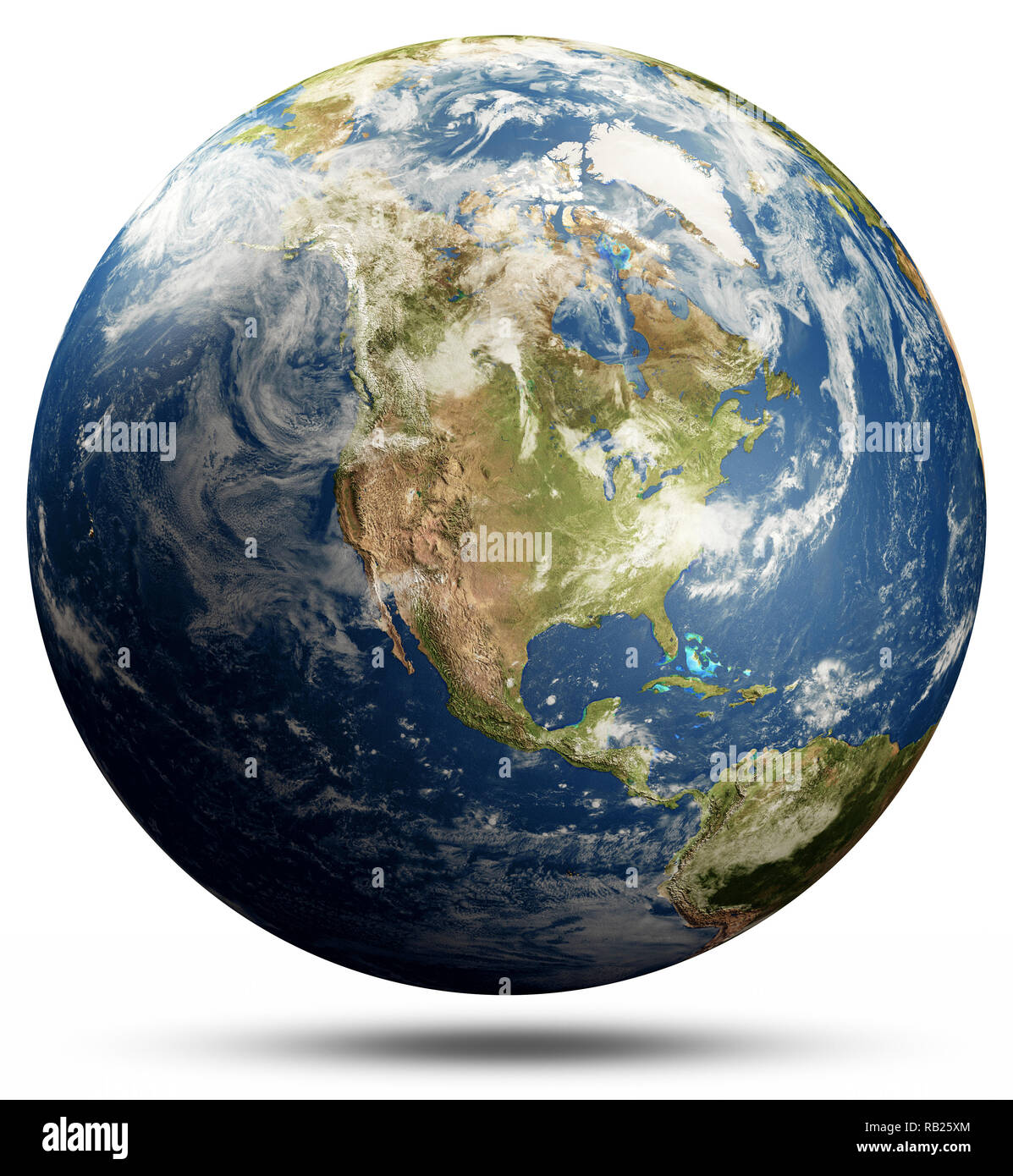 World map globe America Stock Photo Alamy
