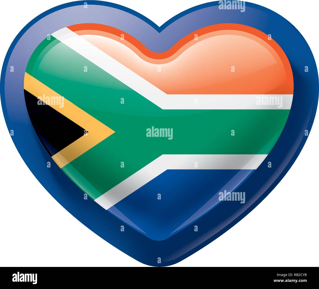 South Africa Flag Vector Illustration On A White Background Stock Vector Image And Art Alamy 3639