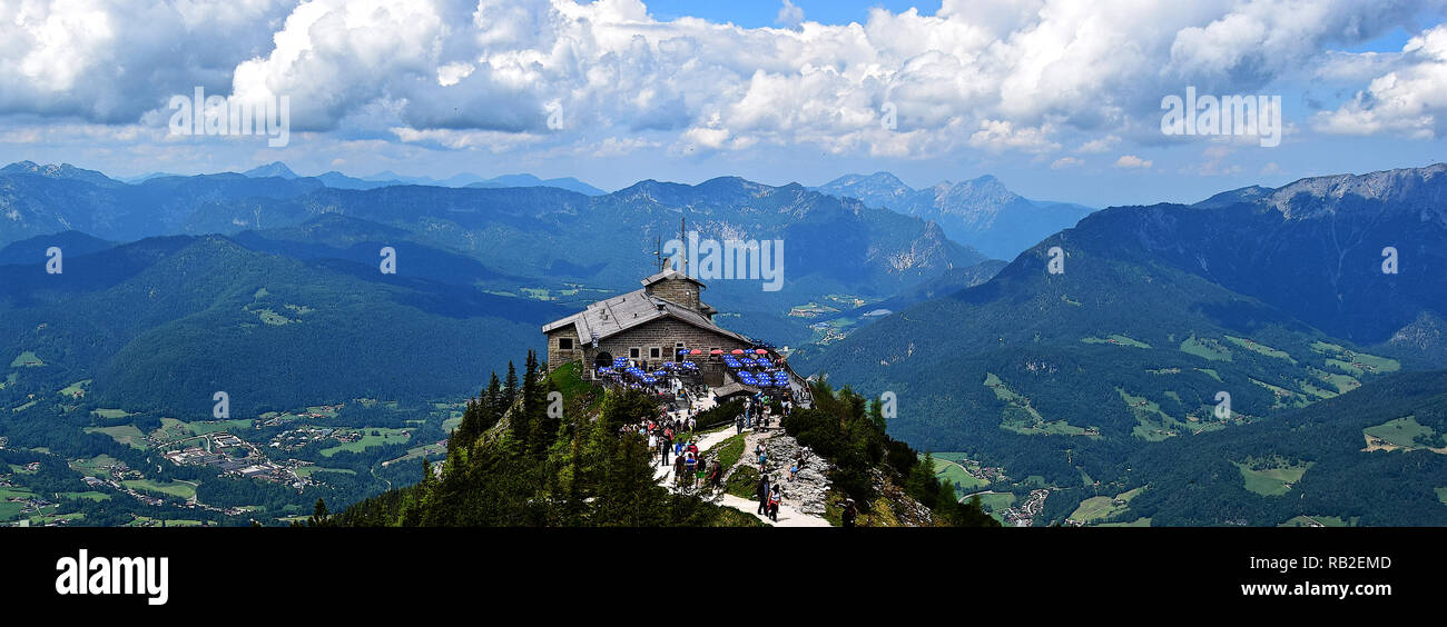 The Eagles Nest, Berchtesgaden, Bavaria, Germany, 030617 Stock Photo