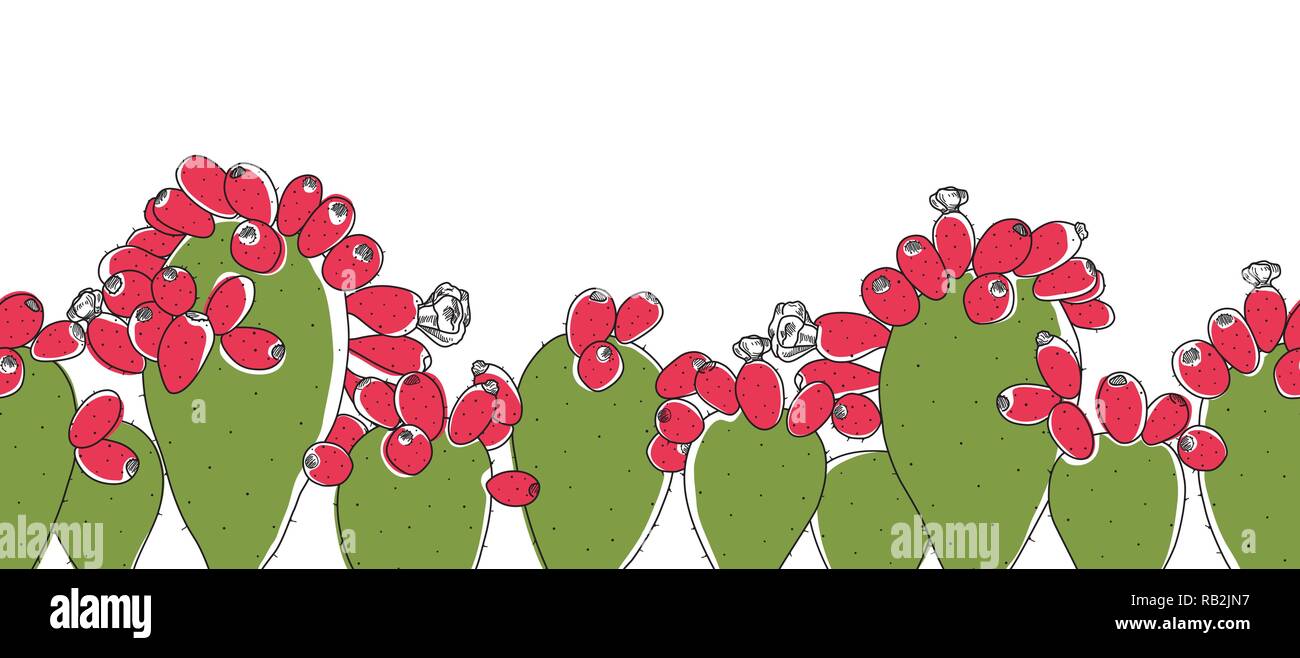 Opuntia Stock Vector Images Alamy