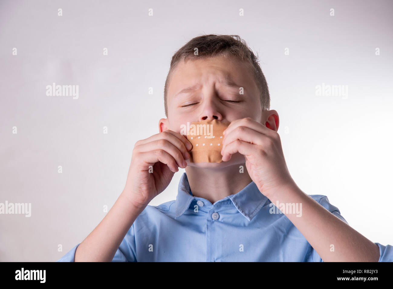 Cant Talk High Resolution Stock Photography and Images Alamy