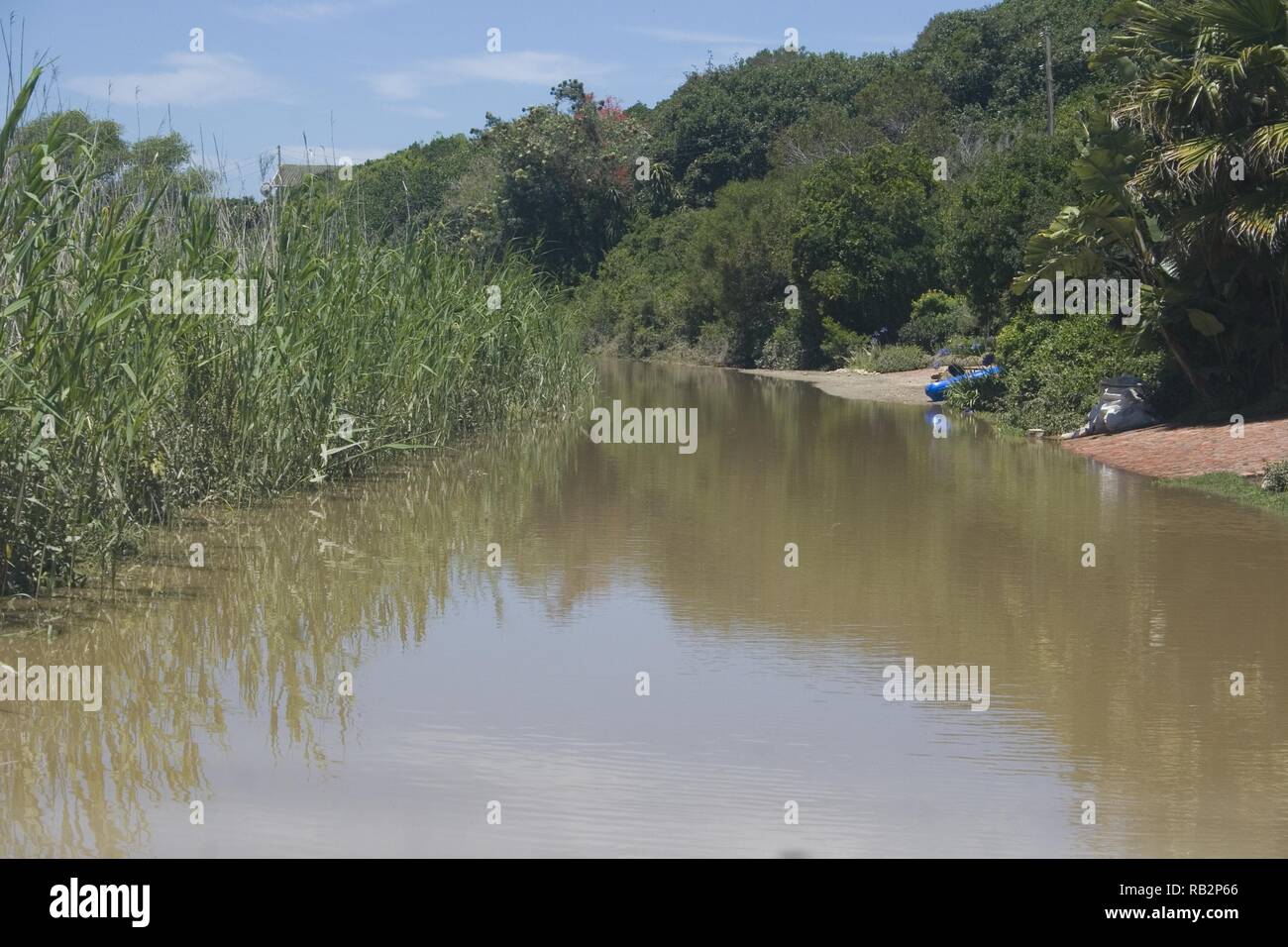 floods, Wilderness, south africa Stock Photo