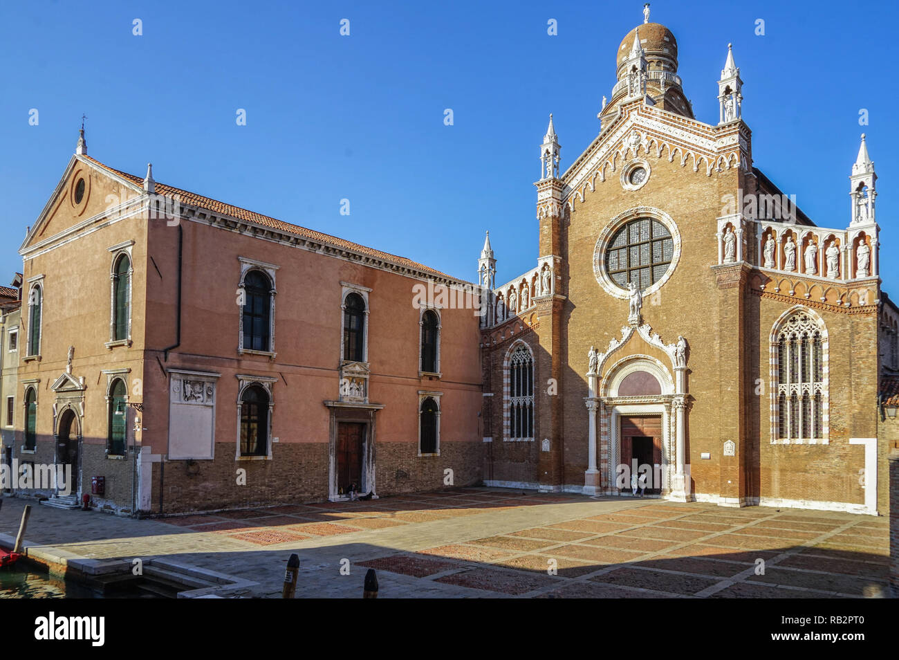 Venedig, Madonna dell'Orto Stock Photo