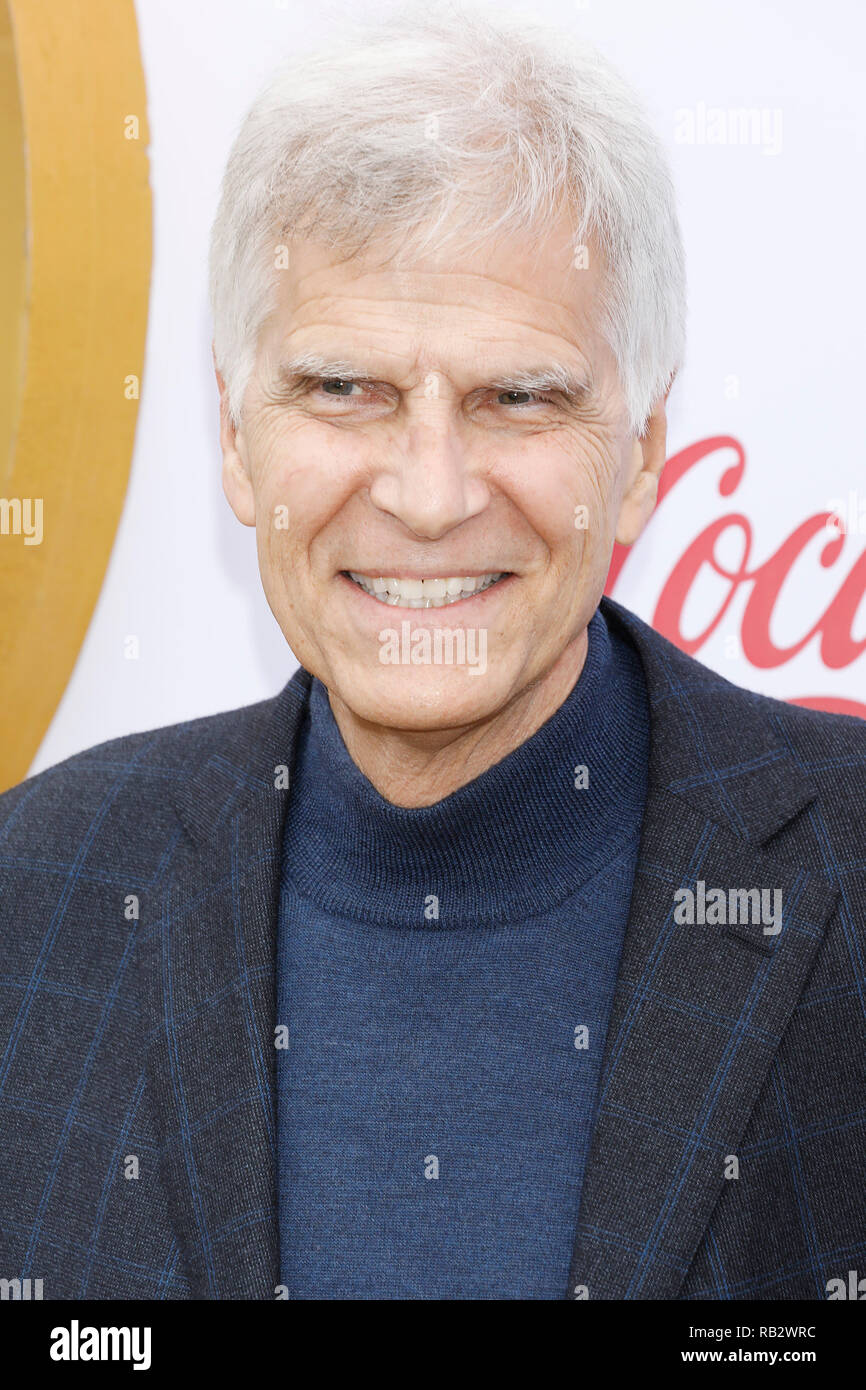 Mark Spitz is photographed arriving at the 6th annual Gold Meets Golden party hosted by Nicole Kidman and Nadia Comaneci at The House on Sunset on January 5, 2019 in Beverly Hills, California. Credit: John Rasimus /MediaPunch ***FRANCE, SWEDEN, NORWAY, DENARK, FINLAND, USA, CZECH REPUBLIC, SOUTH AMERICA ONLY*** Stock Photo