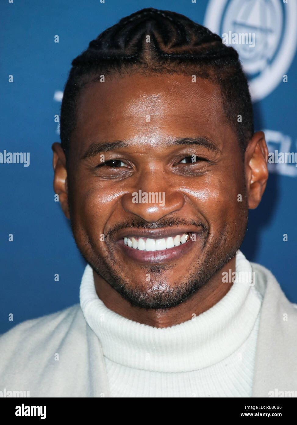 LOS ANGELES, USA - JANUARY 05: Singer Usher (Usher Raymond IV) arrives ...