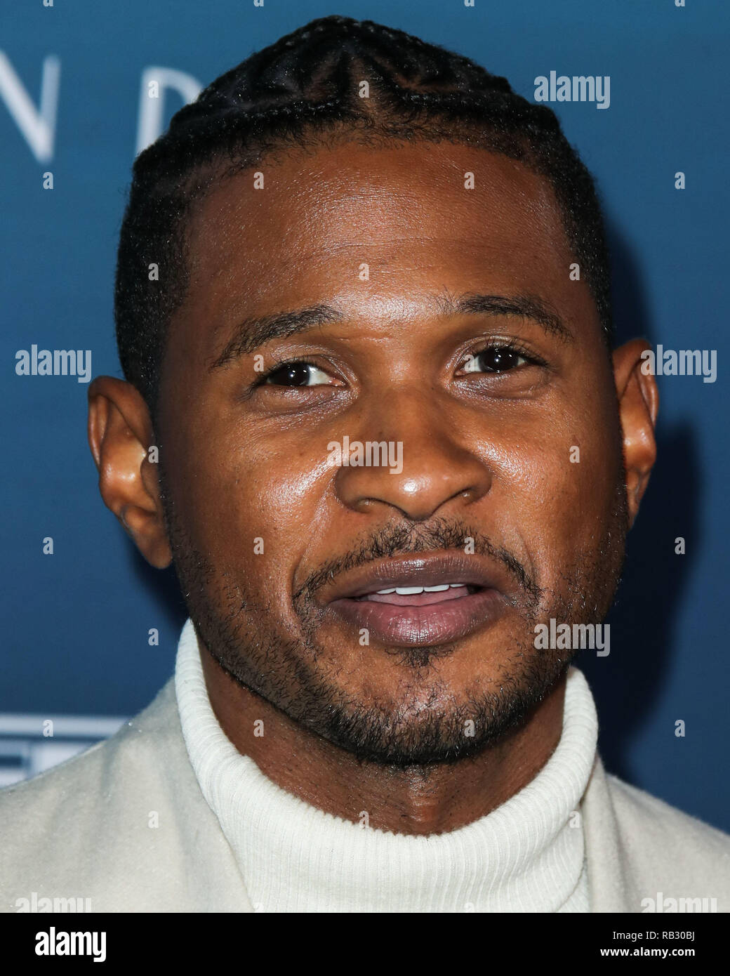 LOS ANGELES, USA - JANUARY 05: Singer Usher (Usher Raymond IV) arrives ...