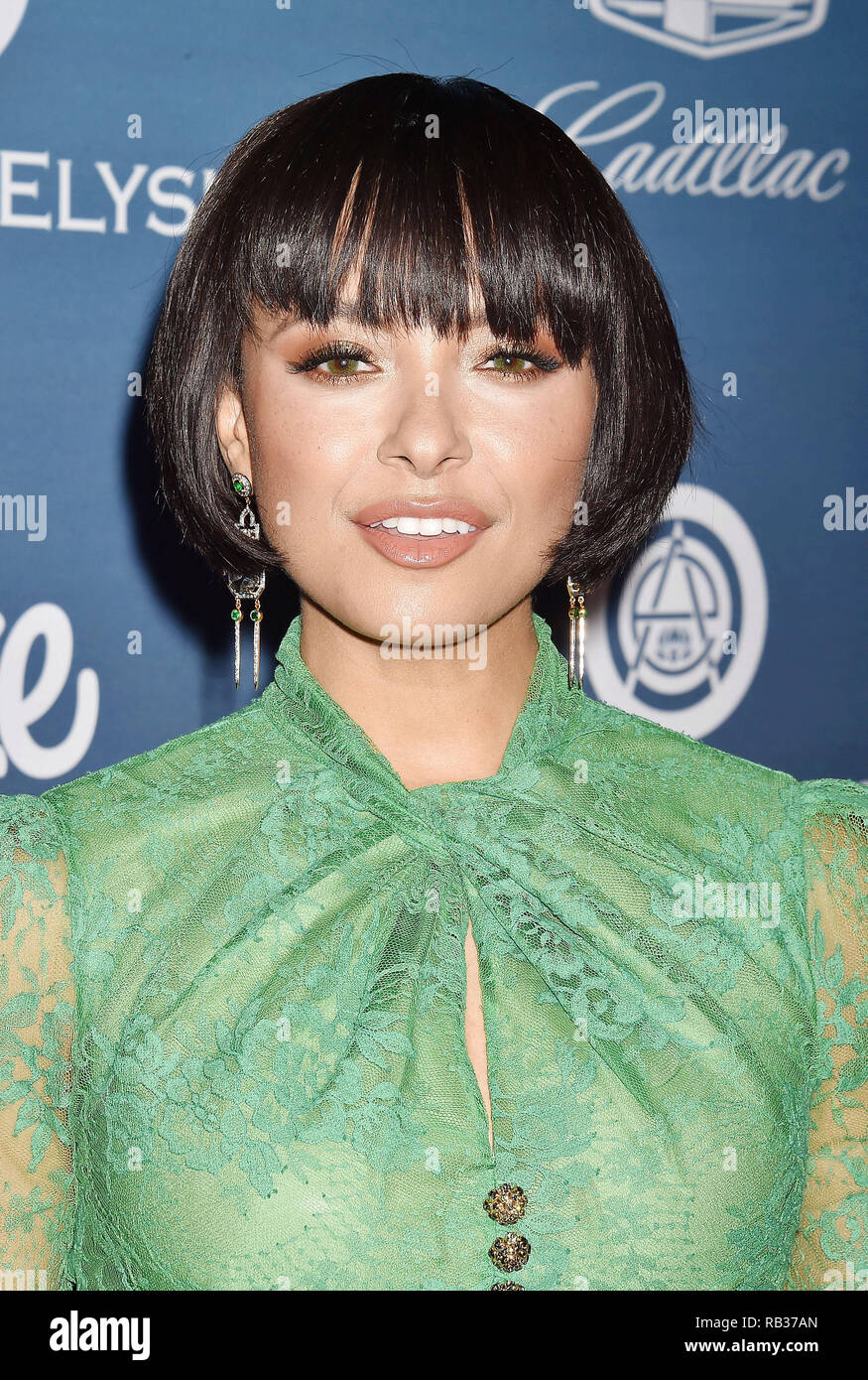 Los Angeles, United States. 05th Jan, 2019. LOS ANGELES, CA - JANUARY 05: Kat Graham attends Michael Muller's HEAVEN, presented by The Art of Elysium at a private venue on January 5, 2019 in Los Angeles, California. Credit: Jeffrey Mayer/Alamy Live News Stock Photo