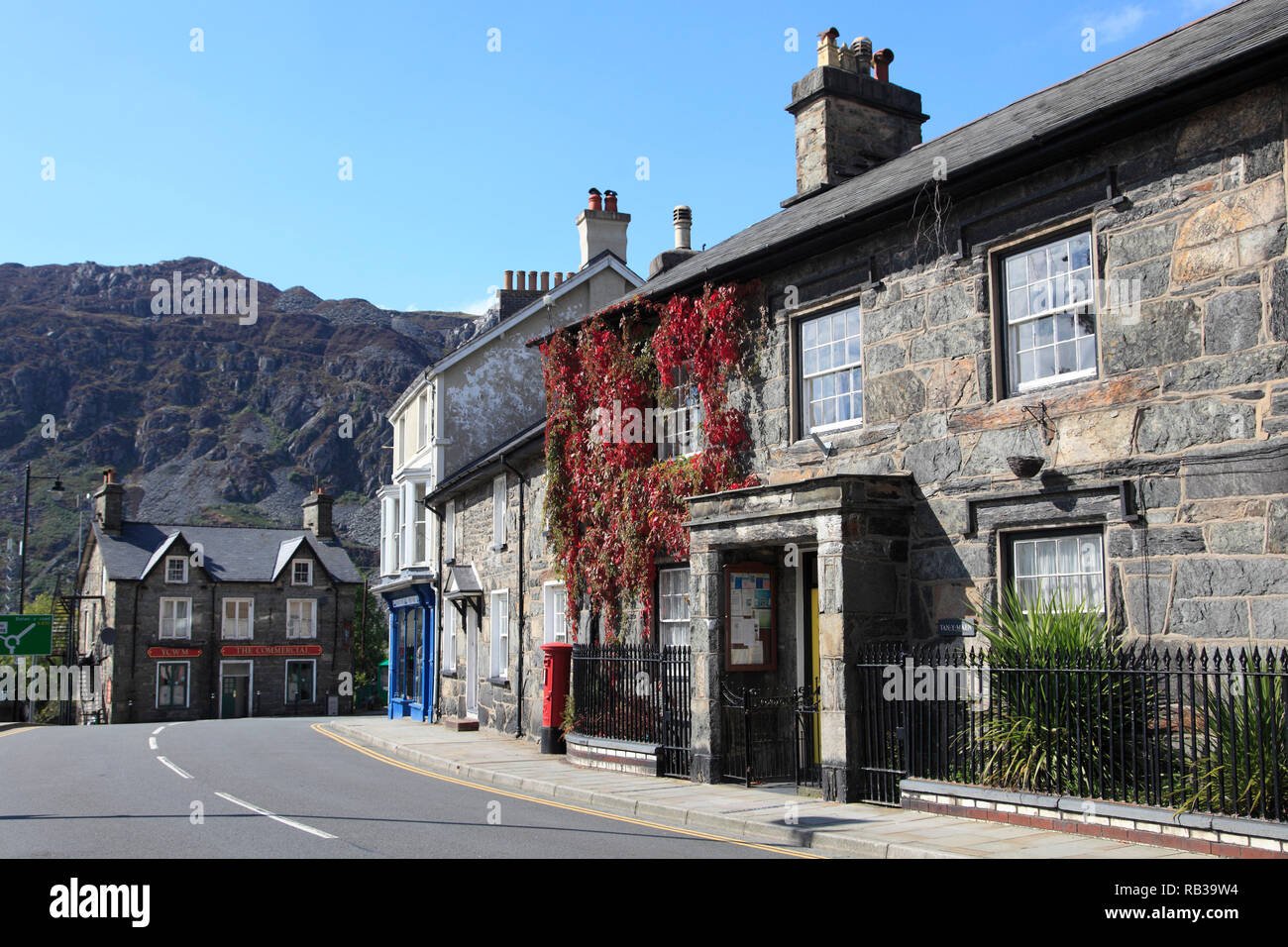 Blaenau ffestiniog village hires stock photography and images Alamy