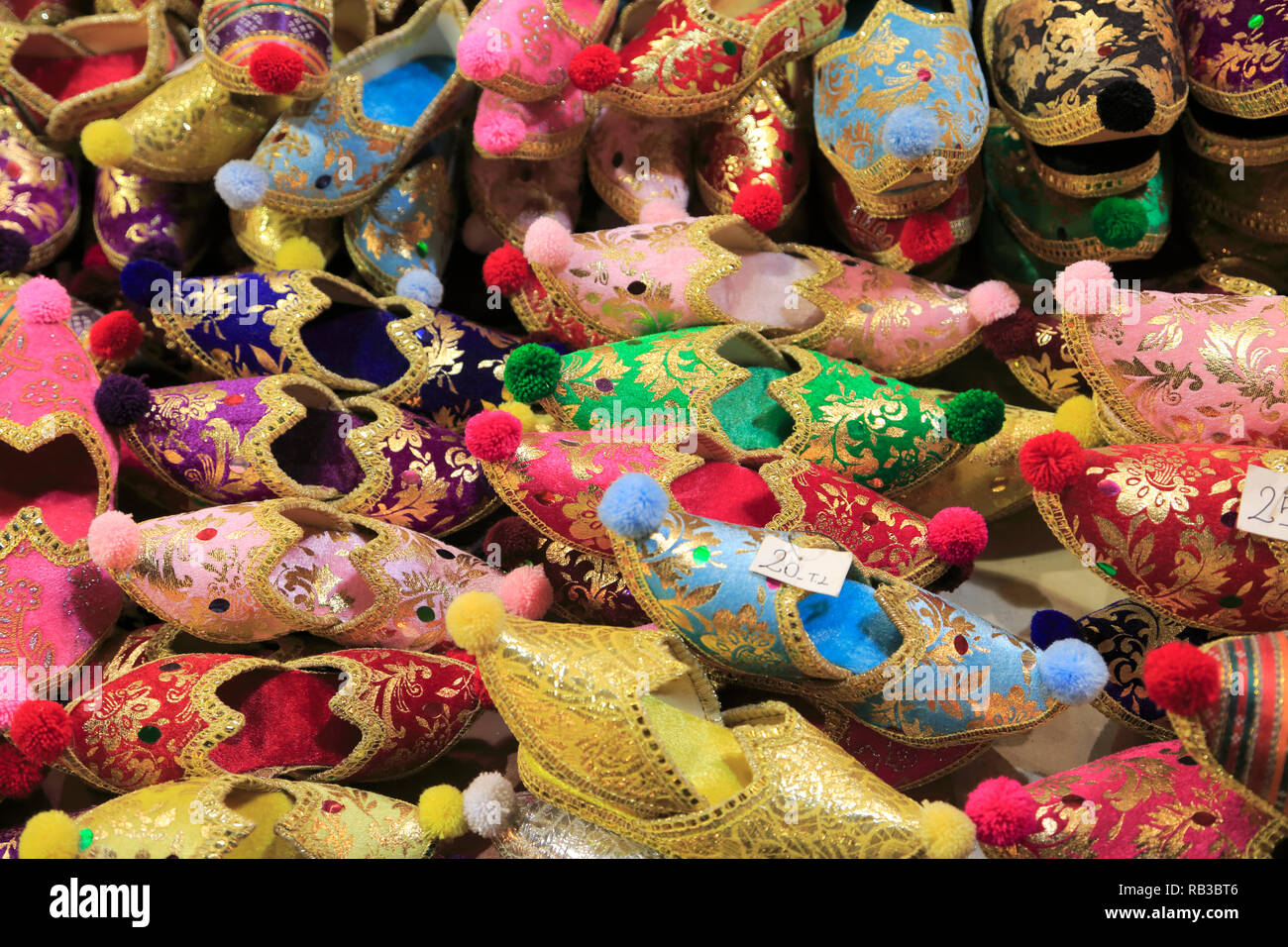 Turkish slippers hi-res stock photography and images - Alamy