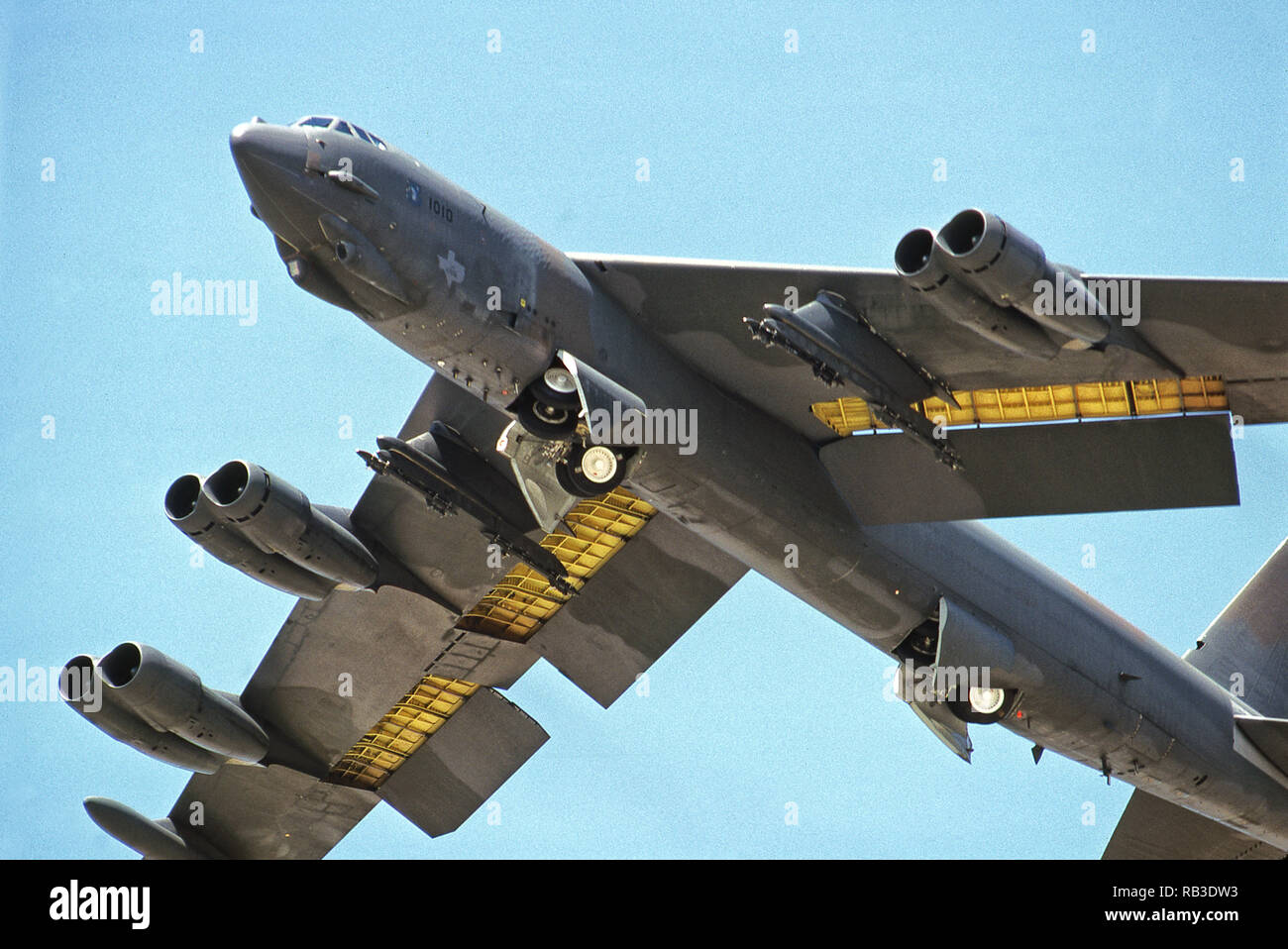 Boeing B-52 Stratofortress Long range strategic Bomber Stock Photo