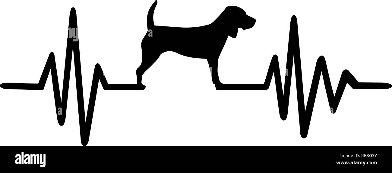 silhouette beagle
