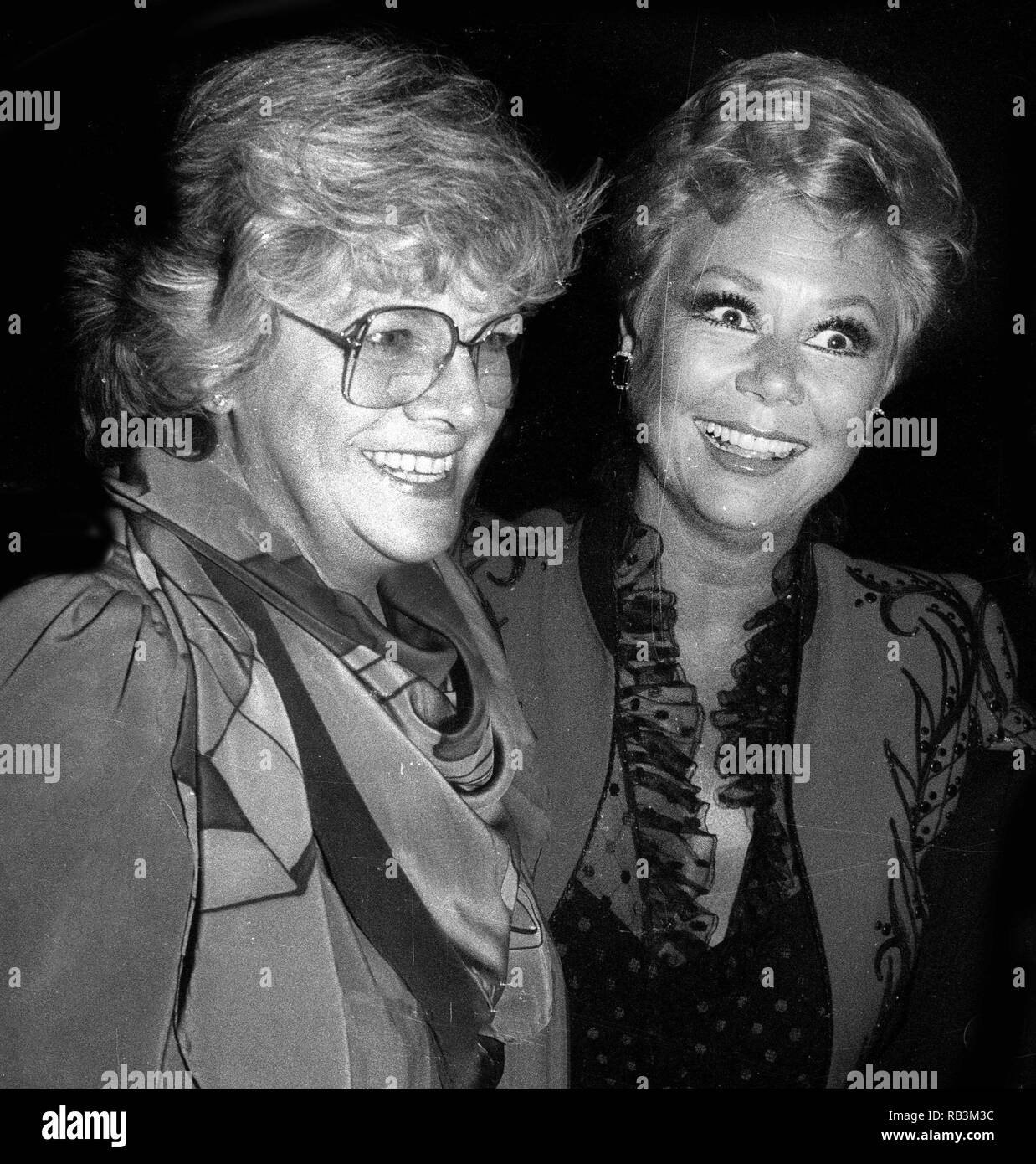 Rosemary Clooney and Mitzi Gaynor Undated Photo By John Barrett