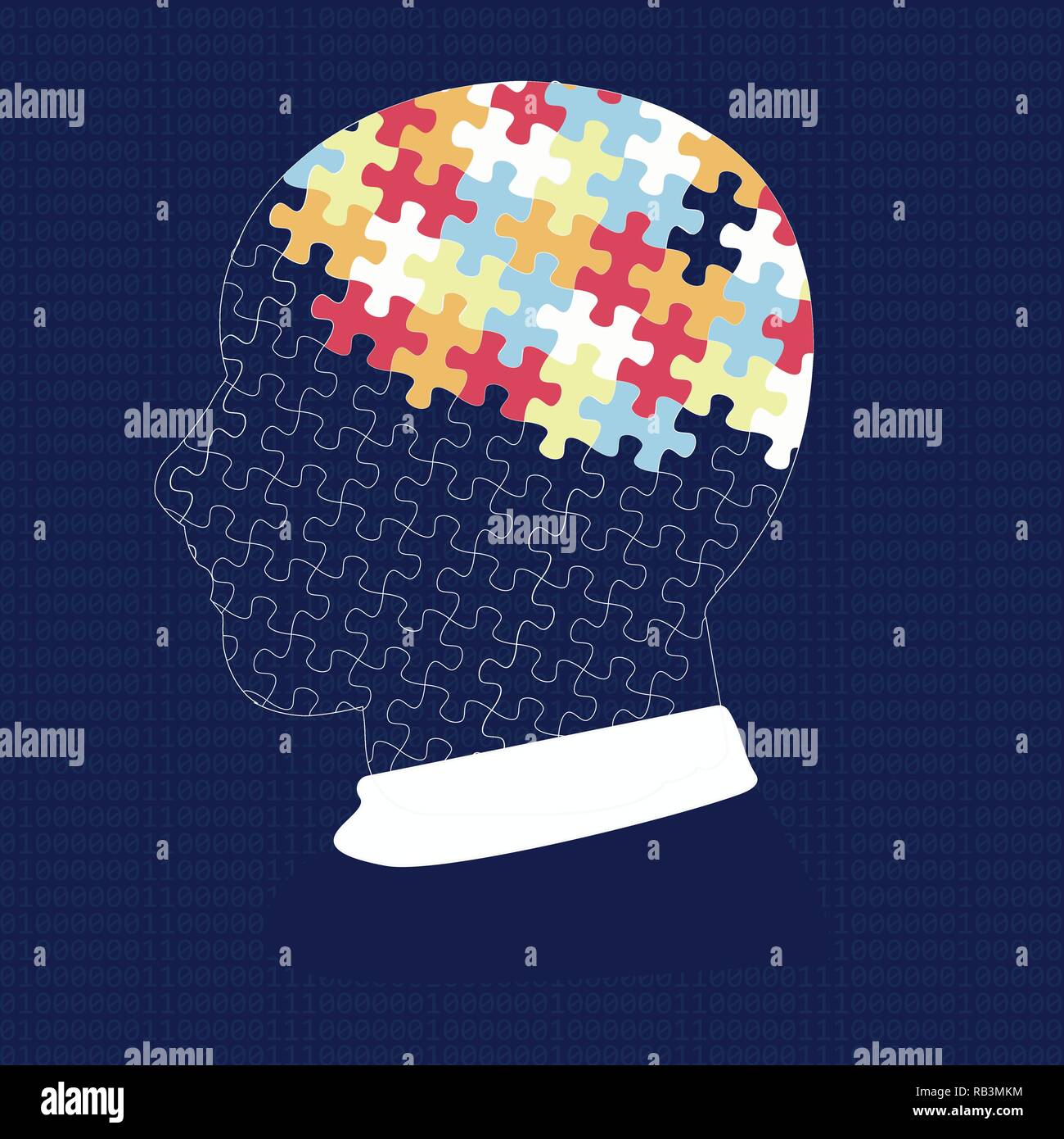 Expert system lettering web design. Concept. Lettering. Light background Stock Vector