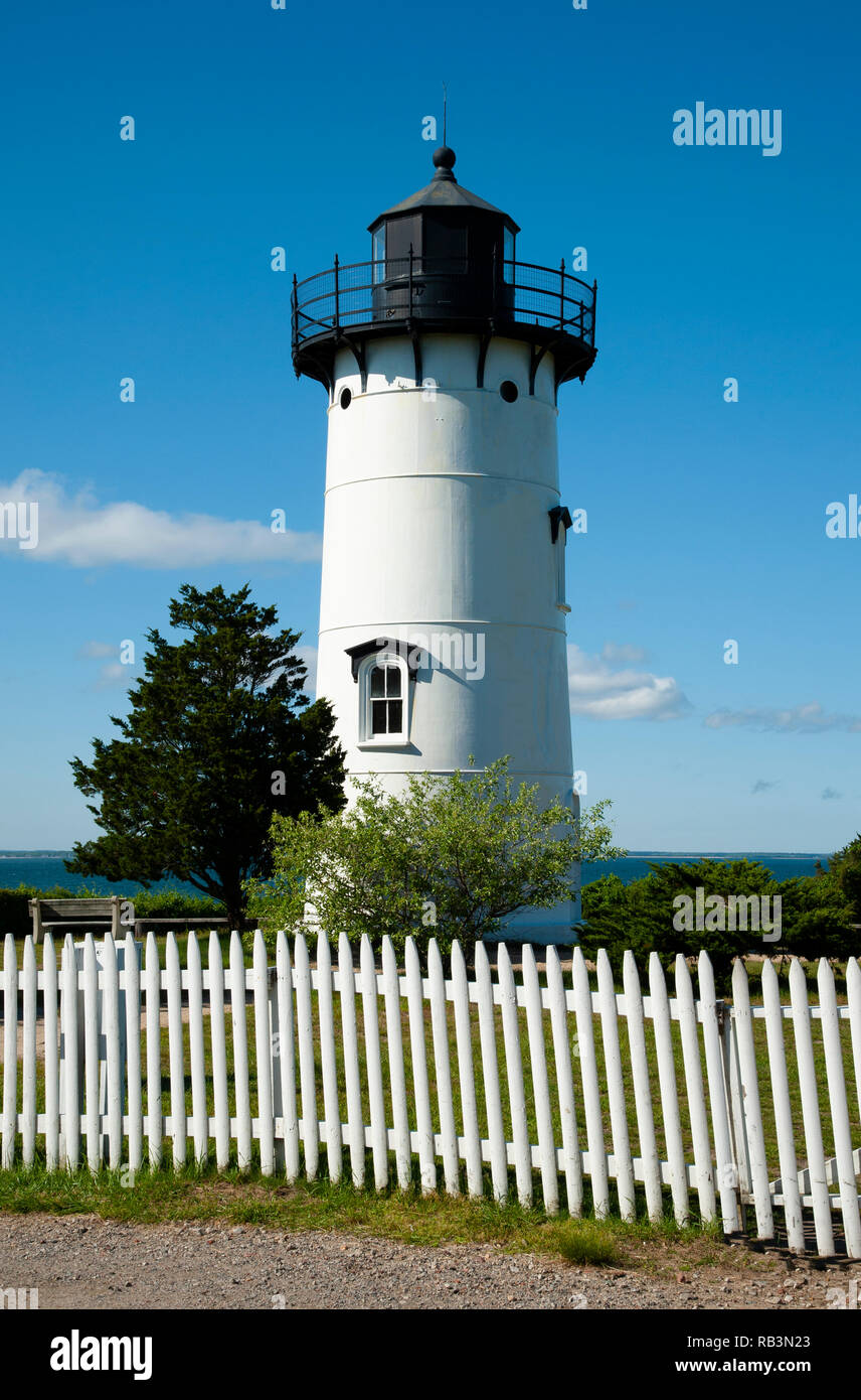 The East Chop lighthouse tower, an island beacon on Martha’s Vineyard