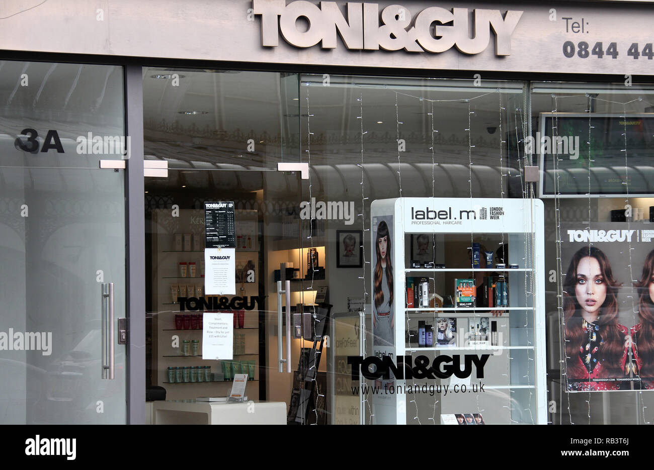 TONI&GUY hair salon Stock Photo