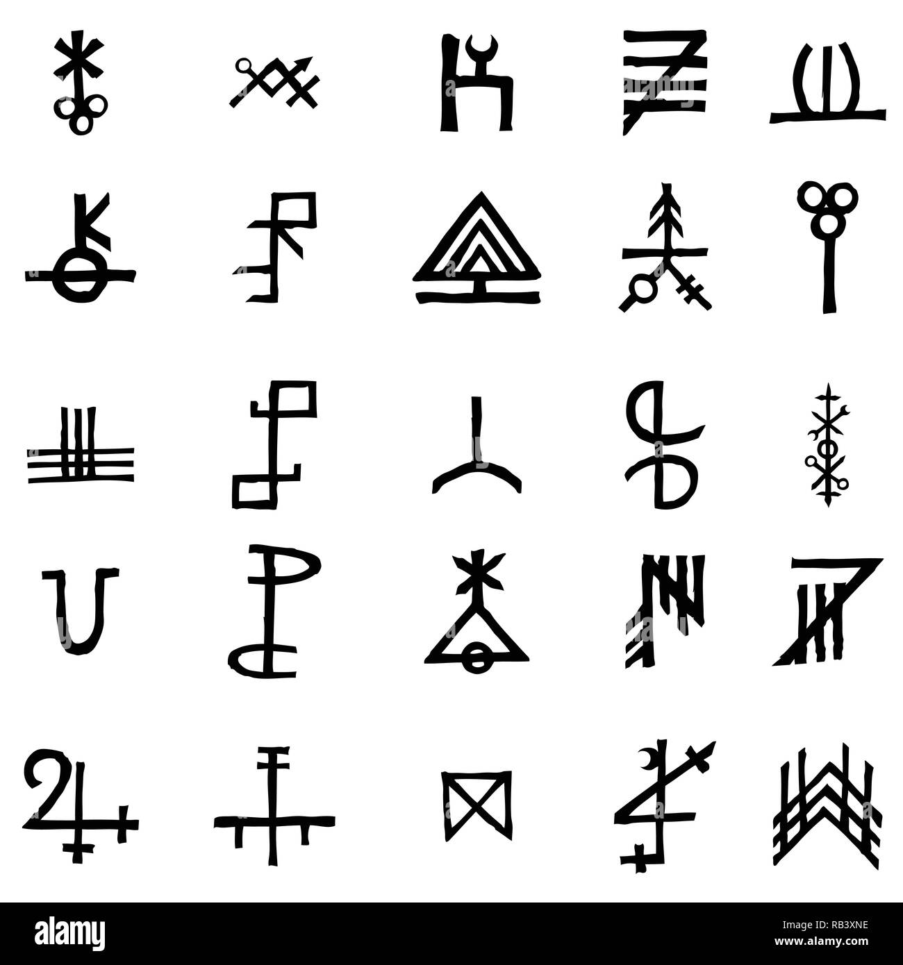 Ancient Symbols Of Elements