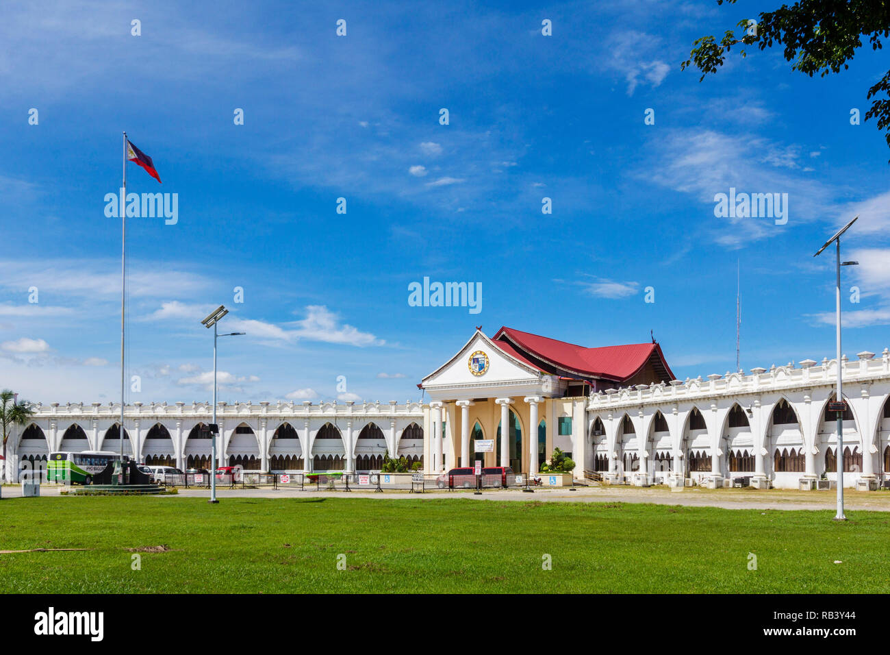 The city hall of Cotabato City also known as the People's Palace Stock Photo