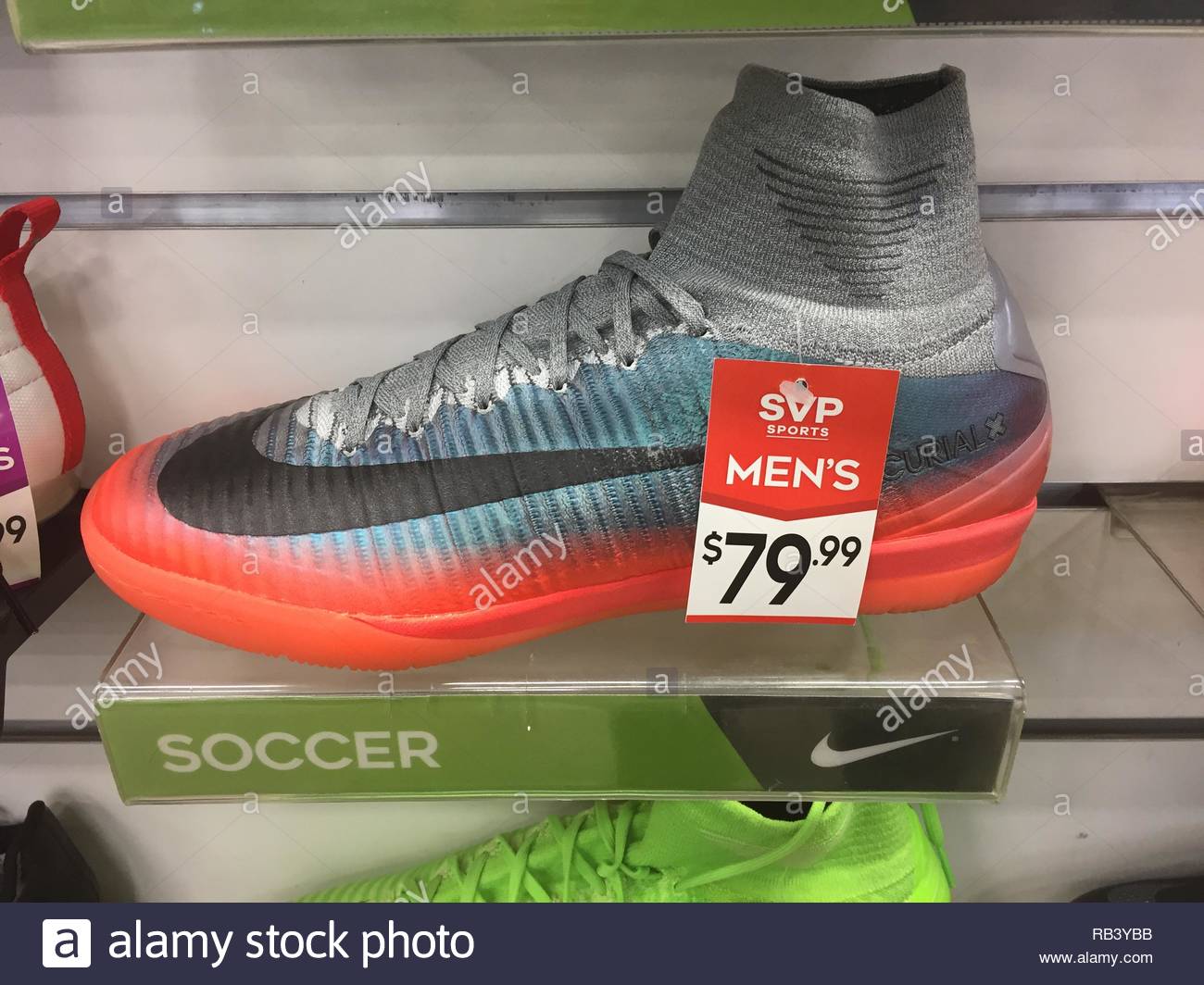 Nike Football Cleats High Resolution Stock Photography and Images Alamy
