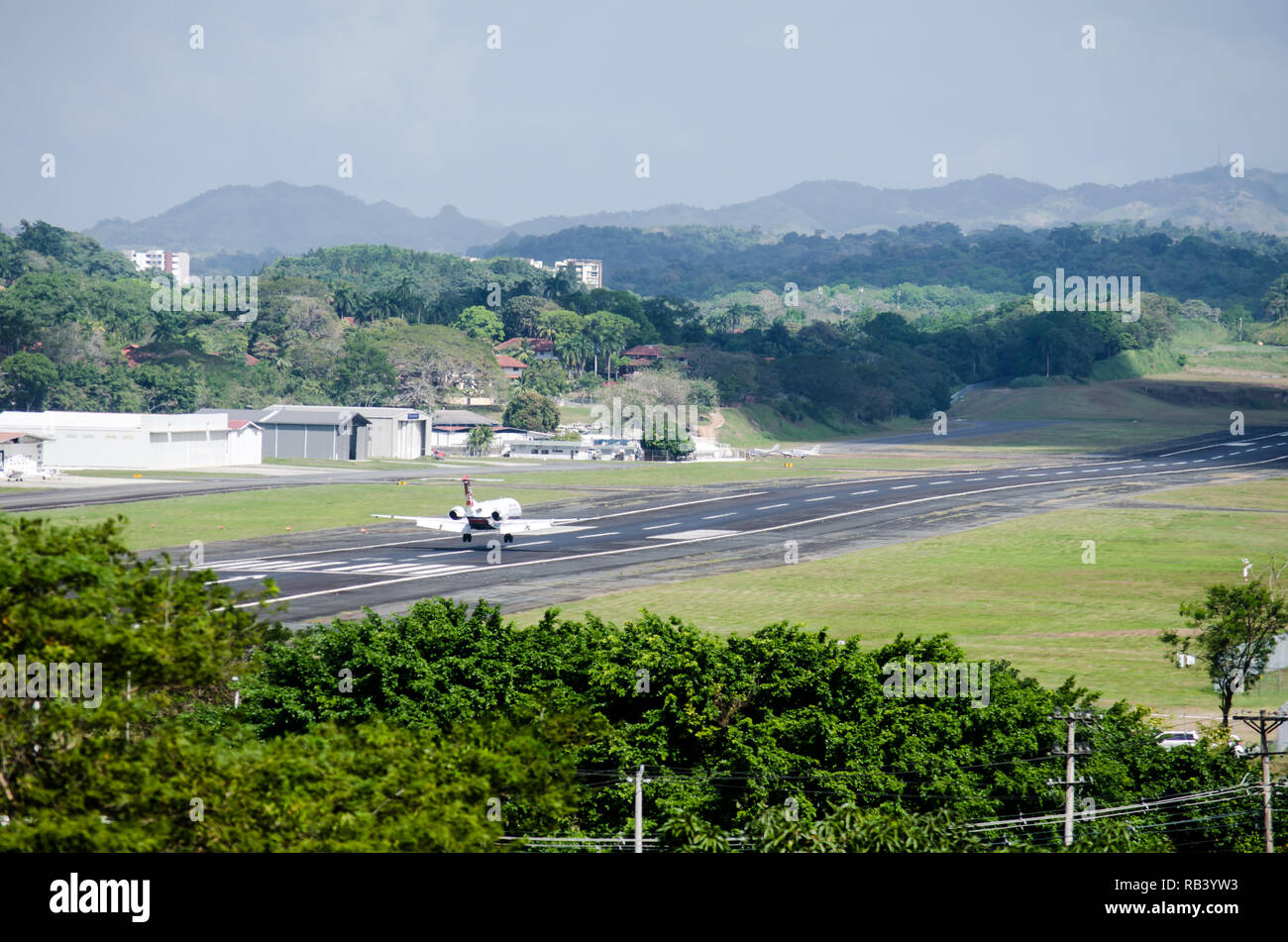 Marcos A. Gelabert Airport in Albrook, Panama Stock Photo