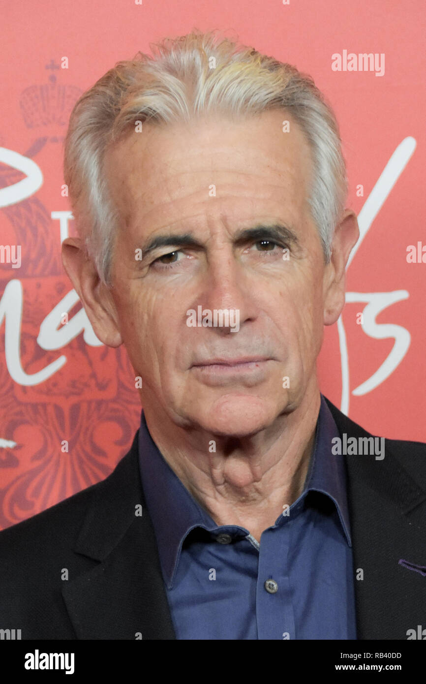 James Naughton attends the premiere of Amazon Prime Video web TV series 'The Romanoffs' at the Russian Tea Room on October 11, 2018 in New York City. Stock Photo