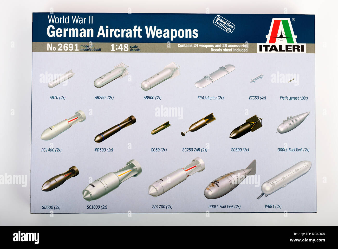 1 48 scale models world war two german aircraft weapons hires stock