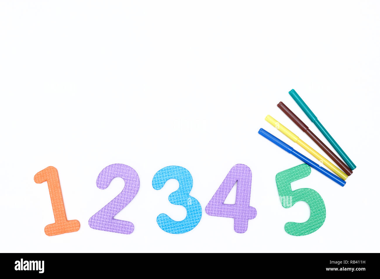 Basic numbers hi-res stock photography and images - Alamy