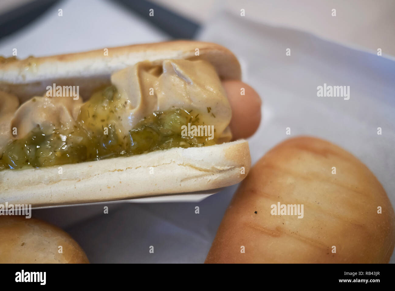 Hot dog wiener hires stock photography and images Alamy
