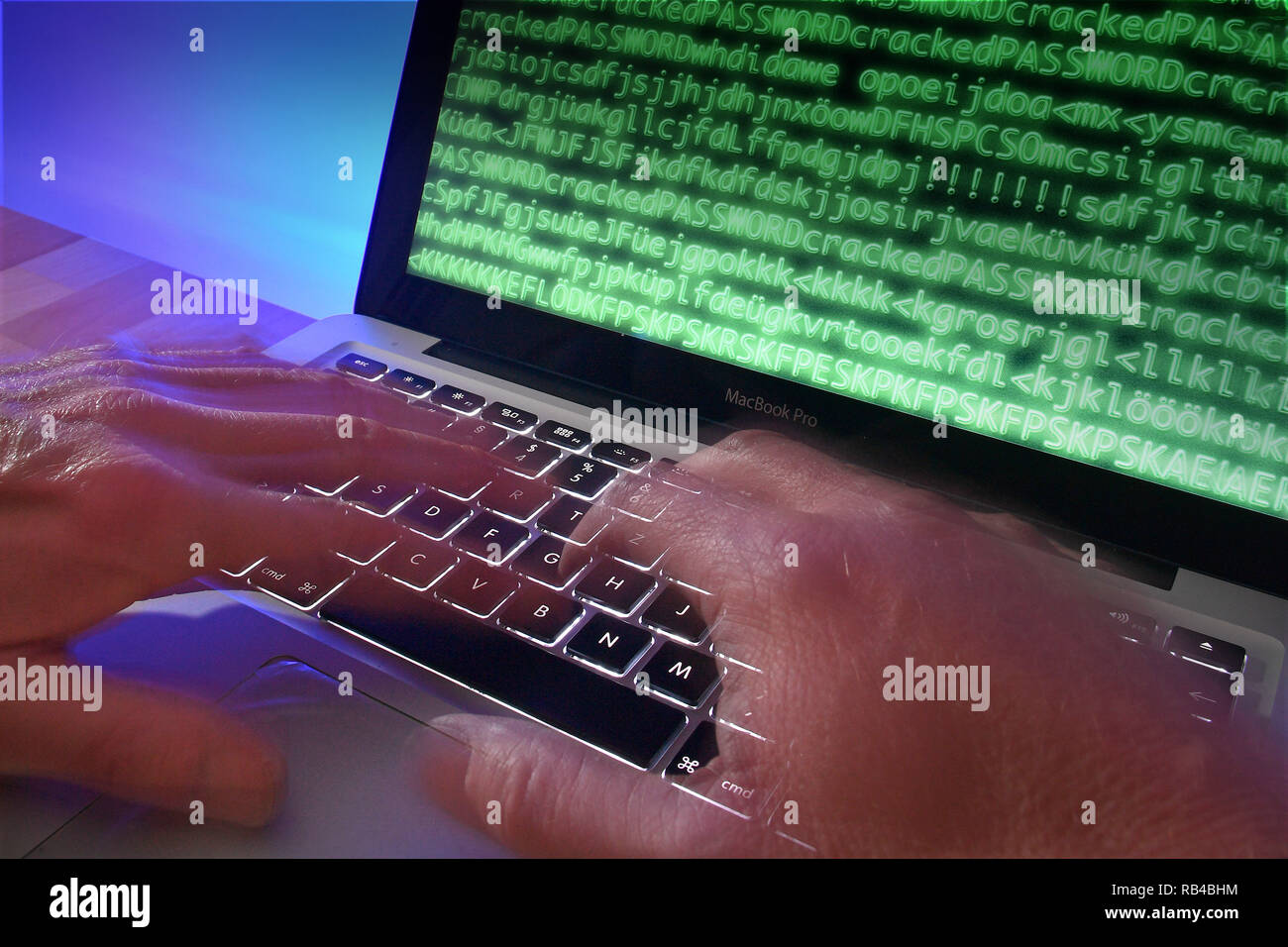 Massive hacker attack hi-res stock photography and images - Alamy