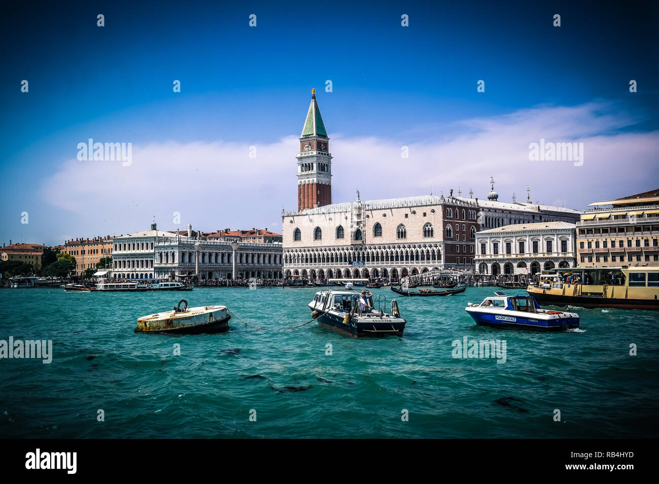 Venedig Dogenpalast Stock Photo