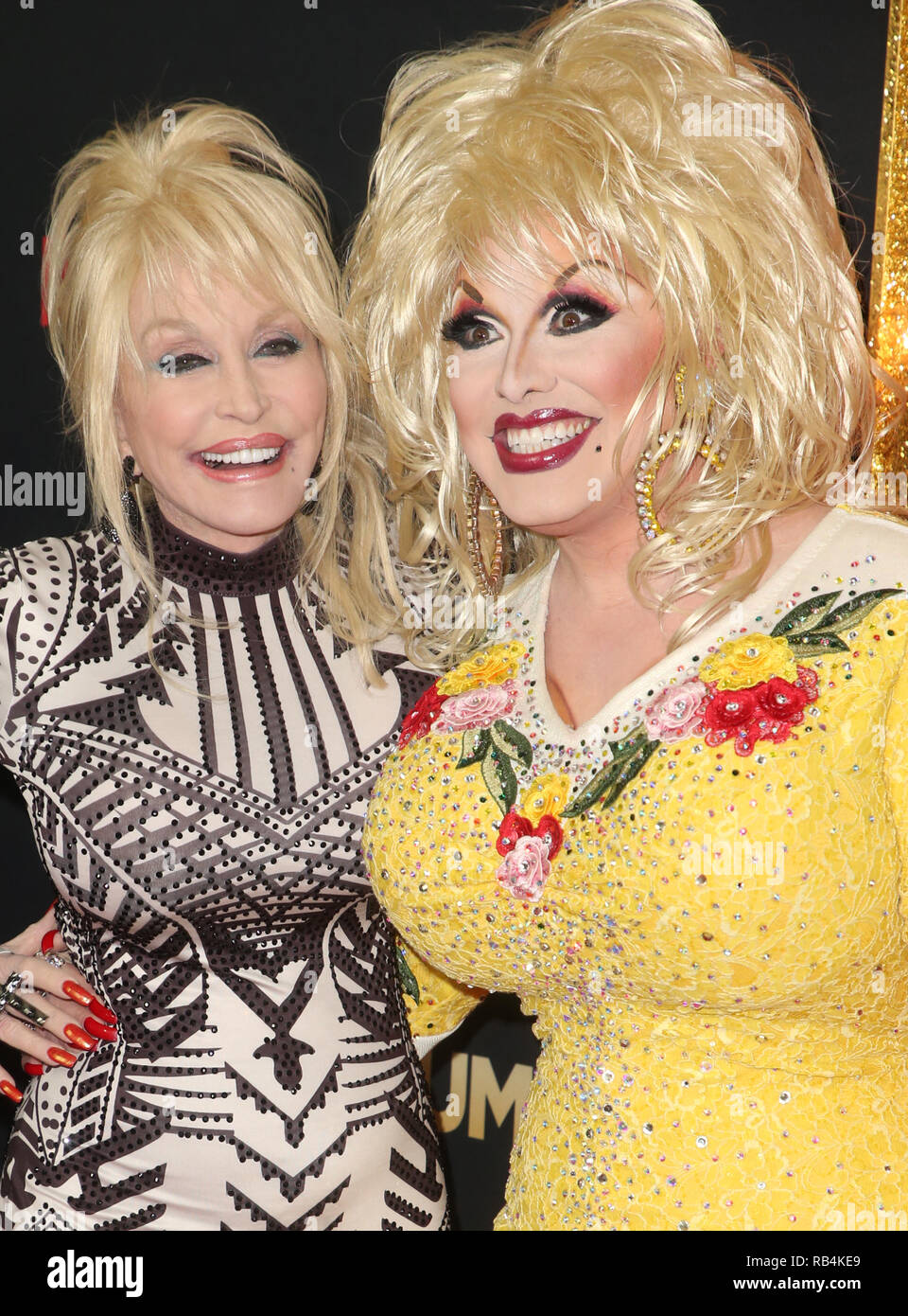 Premiere Of Netflix's "Dumplin'" Featuring: Dolly Parton, Guest, Jason  Cozmo Where: Hollywood, California, United States When: 06 Dec 2018 Credit:  FayesVision/WENN.com Stock Photo - Alamy