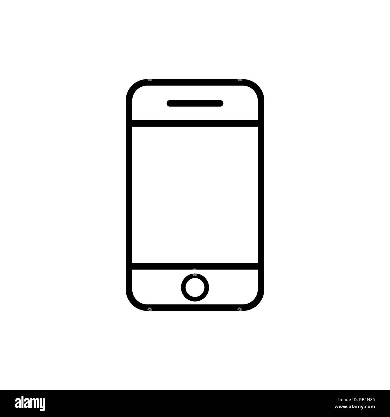 Cellphone symbol Cut Out Stock Images & Pictures - Alamy