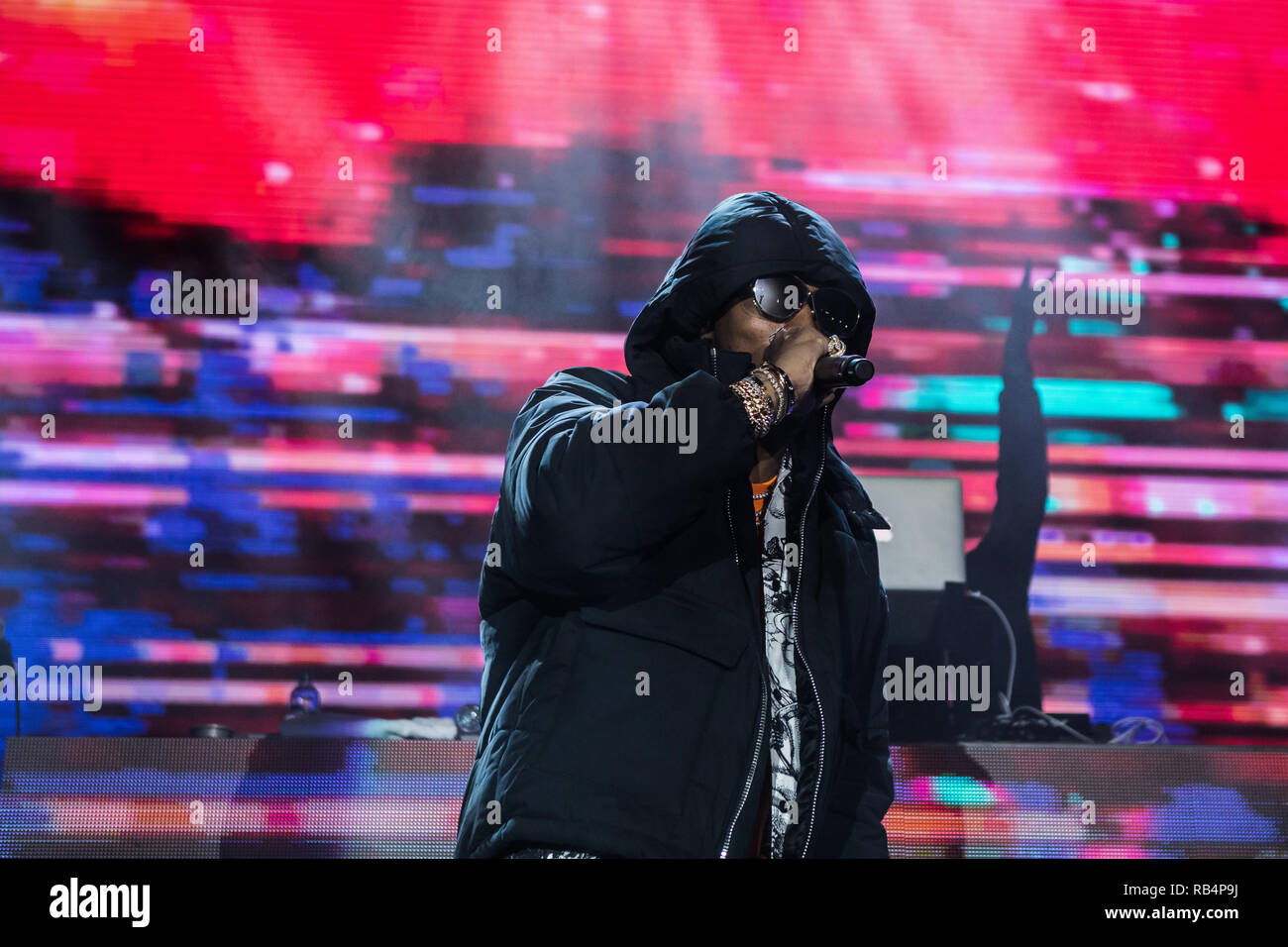Denmark Copenhagen October 12 2017 The American Rapper And 