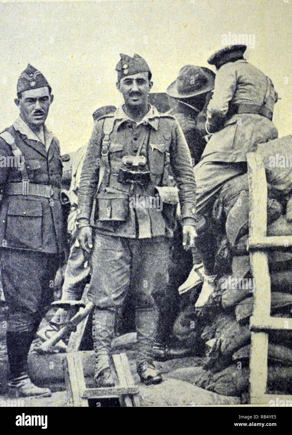 Spanish legion hires stock photography and images Alamy