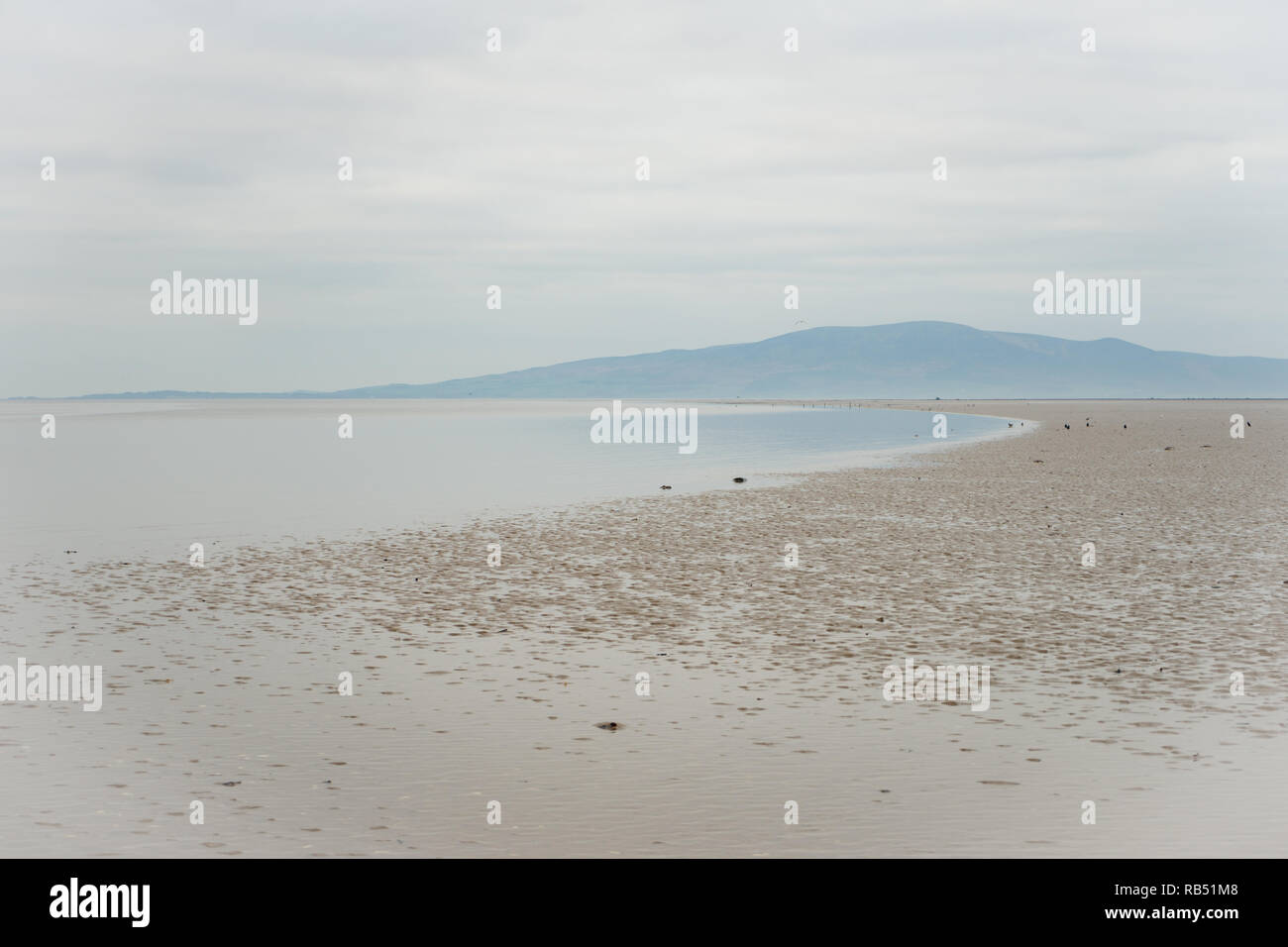 Powfoot beach, Scotland Stock Photo Alamy