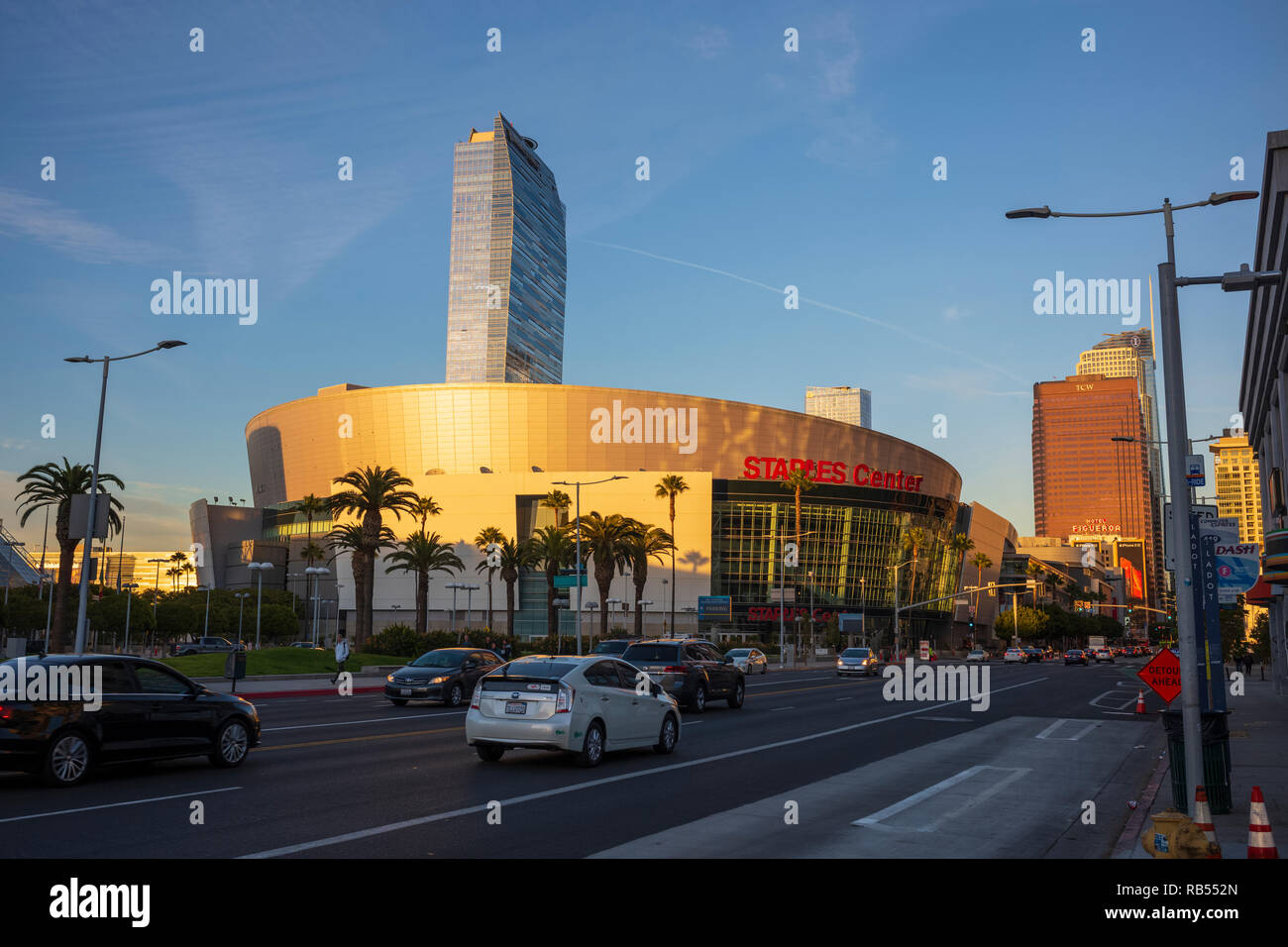 STAPLES Center is a multi-purpose arena in Downtown Los Angeles,  California, home of the LA Lakers and LA Clippers of the NBA Stock Photo -  Alamy