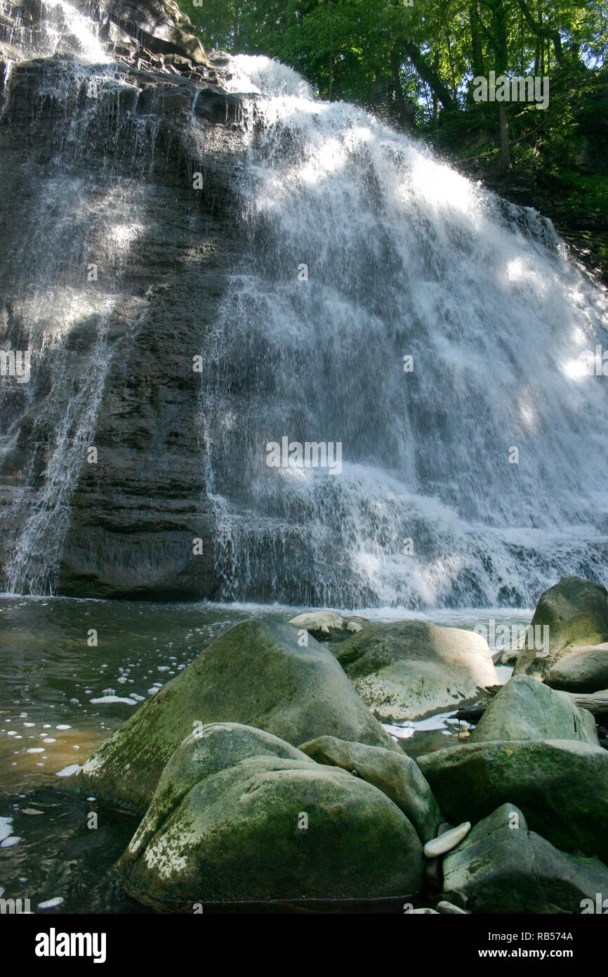 Brandywine Falls in Cuyahoga Valley National Park, Ohio Stock Photo - Alamy