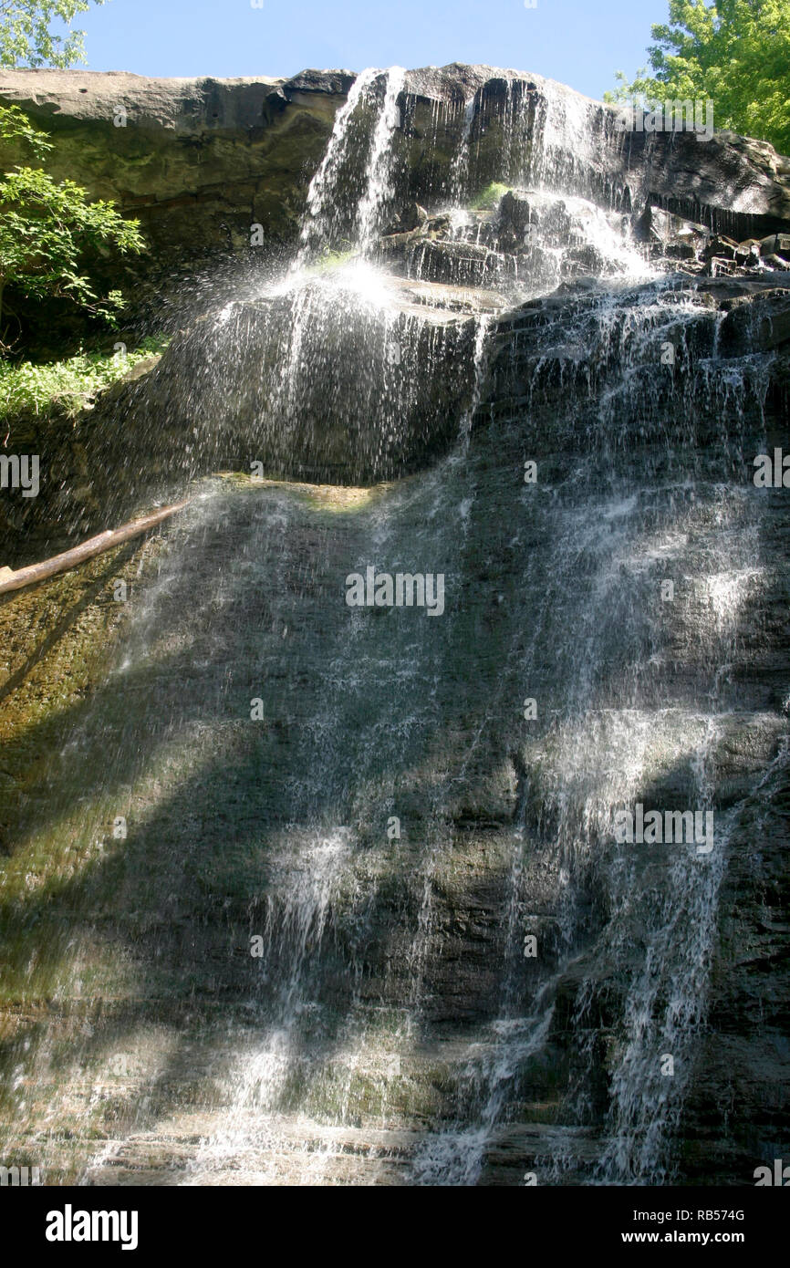 Brandywine Falls in Cuyahoga Valley National Park, Ohio Stock Photo Alamy