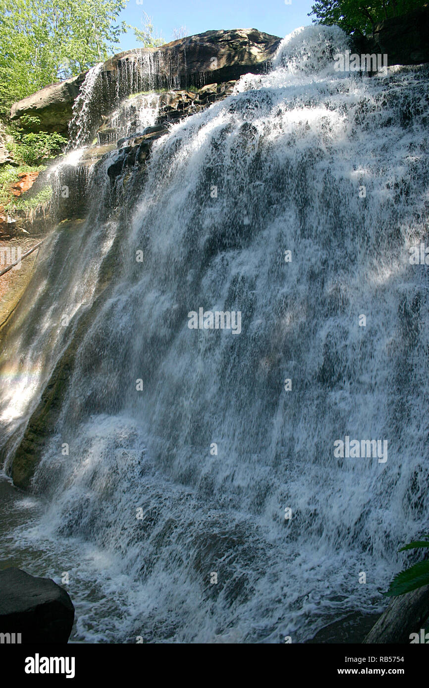 Brandywine Falls in Cuyahoga Valley National Park, Ohio Stock Photo Alamy