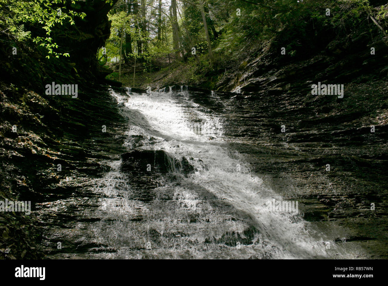Buttermilk Falls in Cuyahoga Valley National Park, OH Stock Photo Alamy