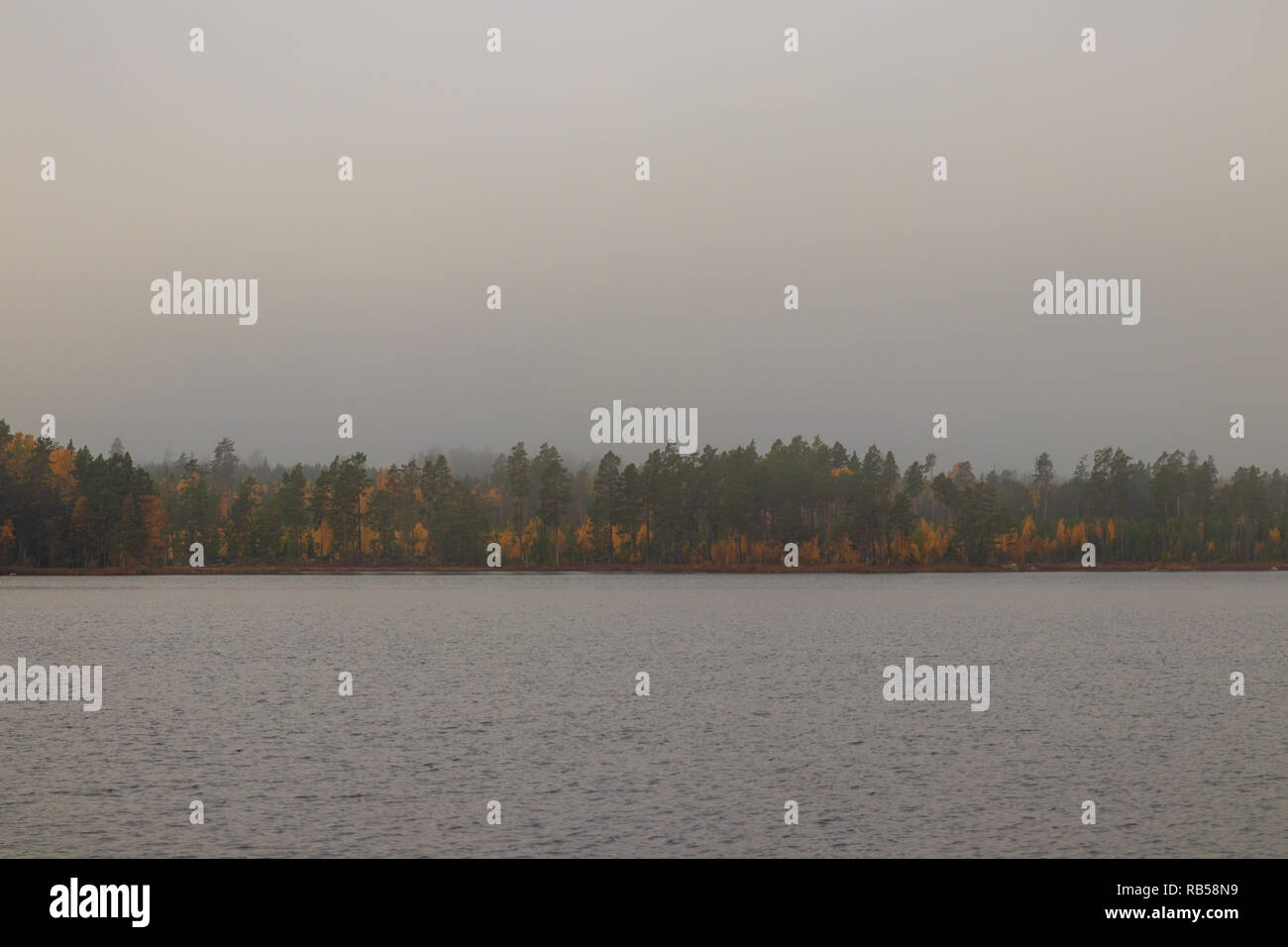 Sweden autumn lake hi-res stock photography and images - Alamy