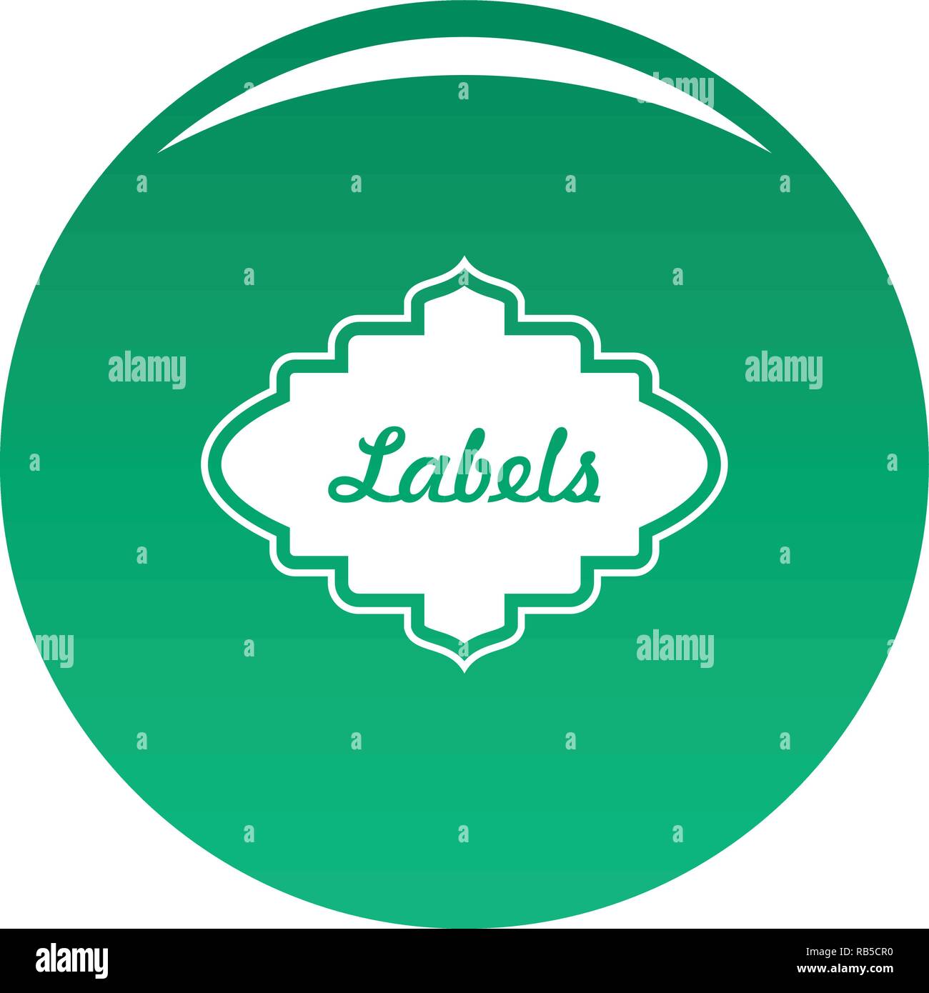 Label icon. Simple illustration of label vector icon for any design ...
