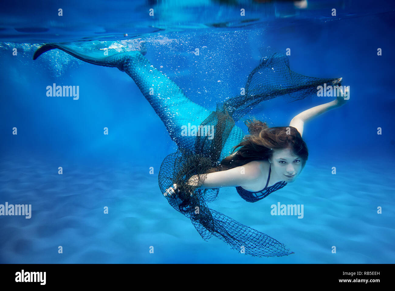 Mermaid Stock Photo Alamy