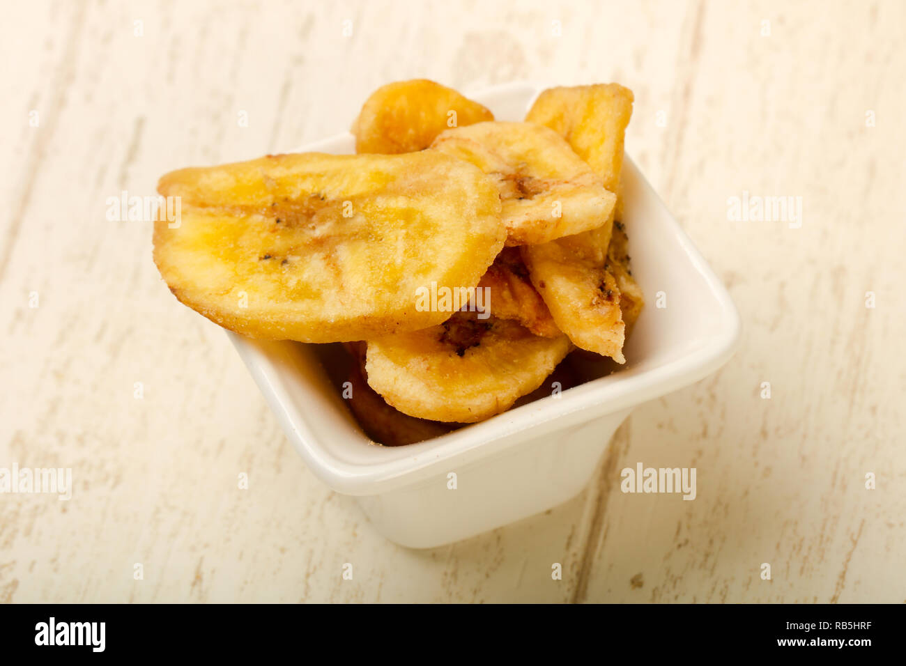 Dry banana chips Stock Photo Alamy