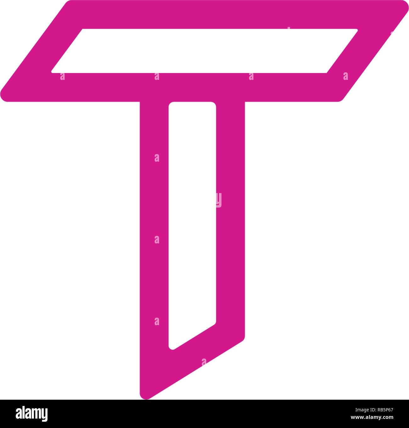 T letters logo and symbols template icons app Stock Vector Image & Art ...