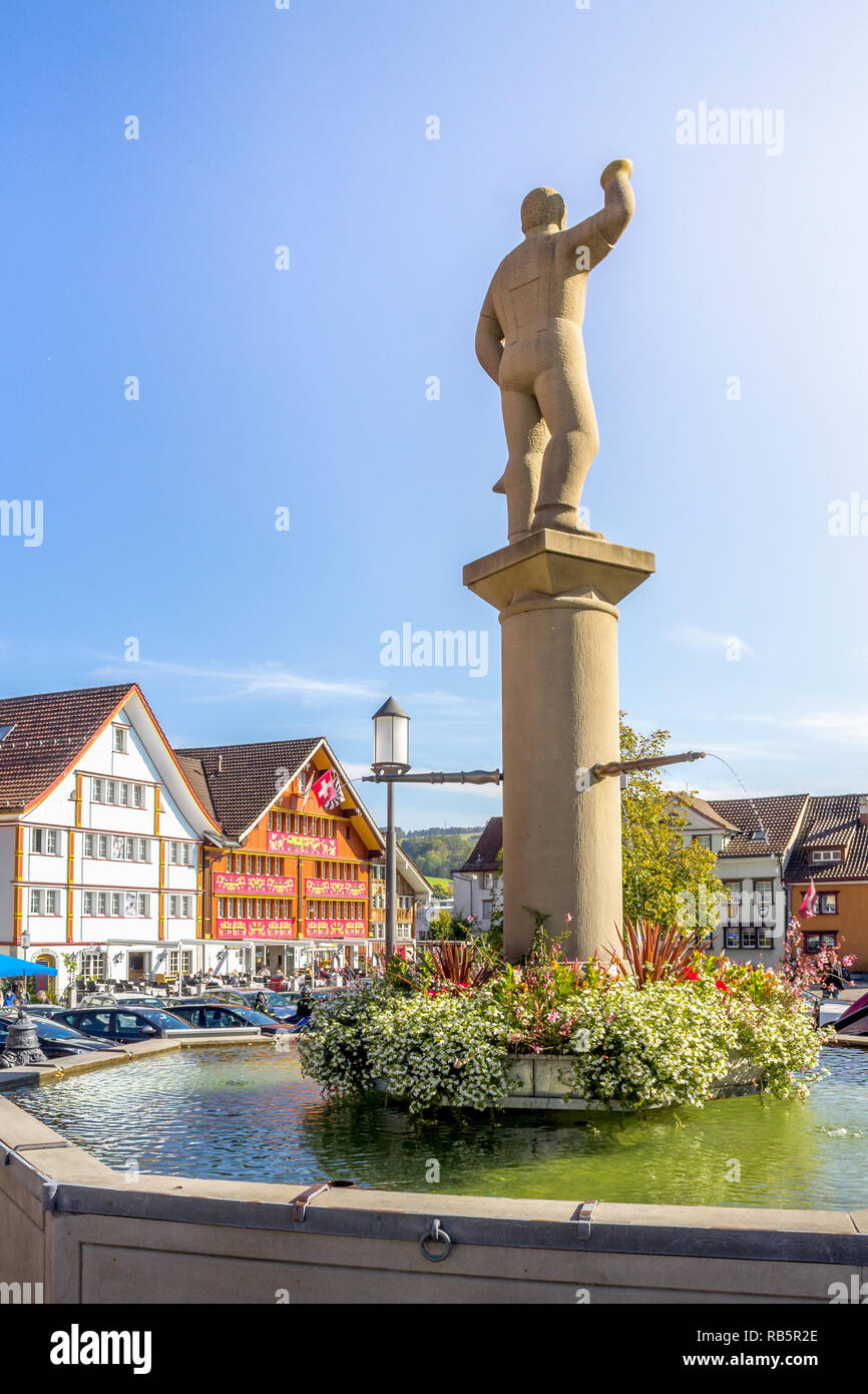 Appenzell, Switzerland, Stock Photo