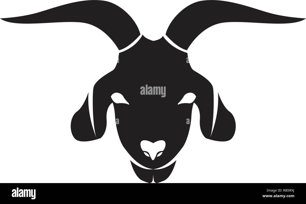 Free Vector | Gradient goat logo template